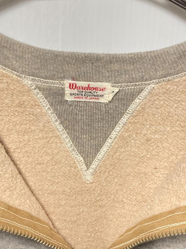 中古・古着通販】WAREHOUSE (ウエアハウス) ハーフジップ両Vスウェット