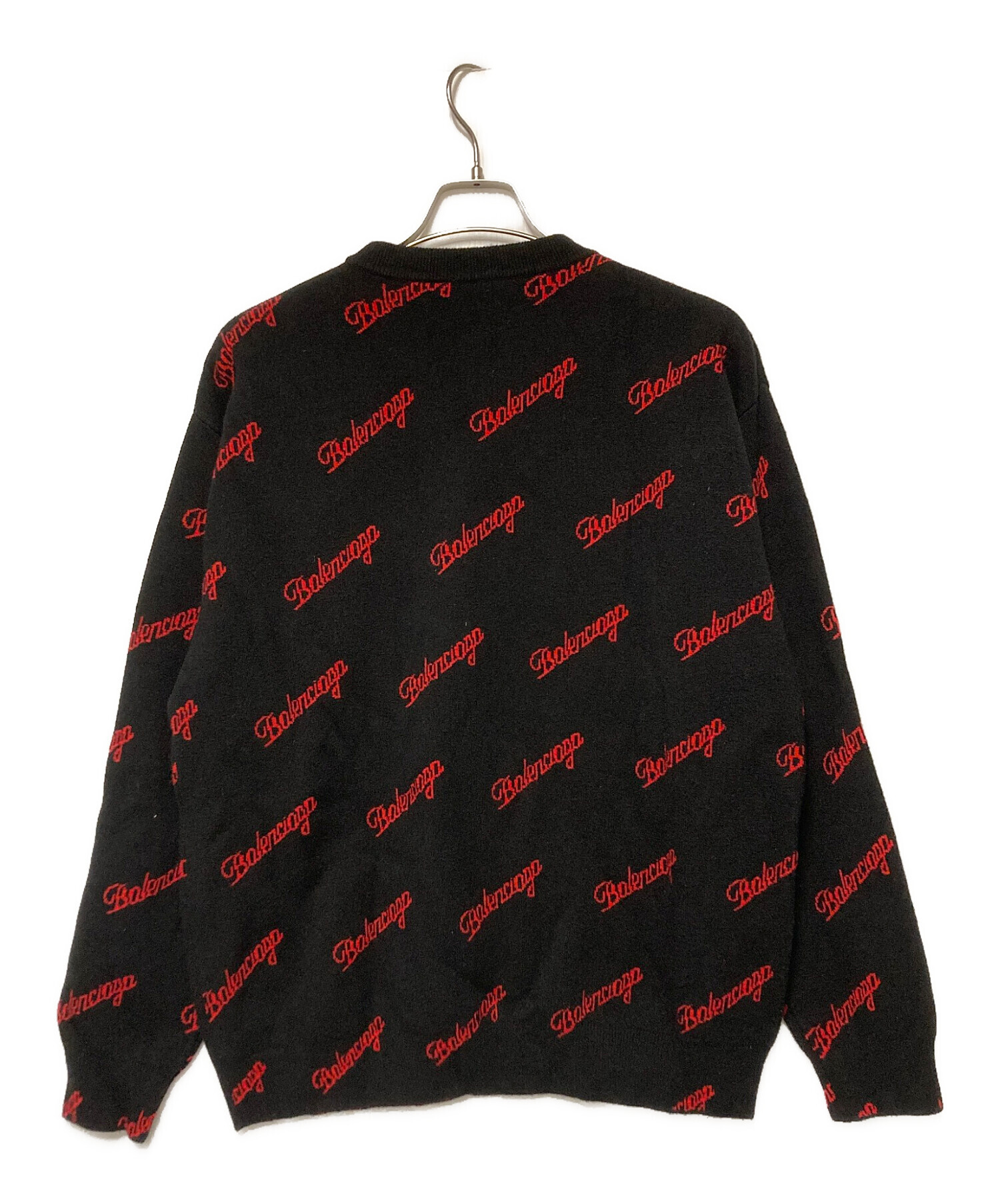 中古・古着通販】BALENCIAGA (バレンシアガ) ALLOVER LOGO KNIT