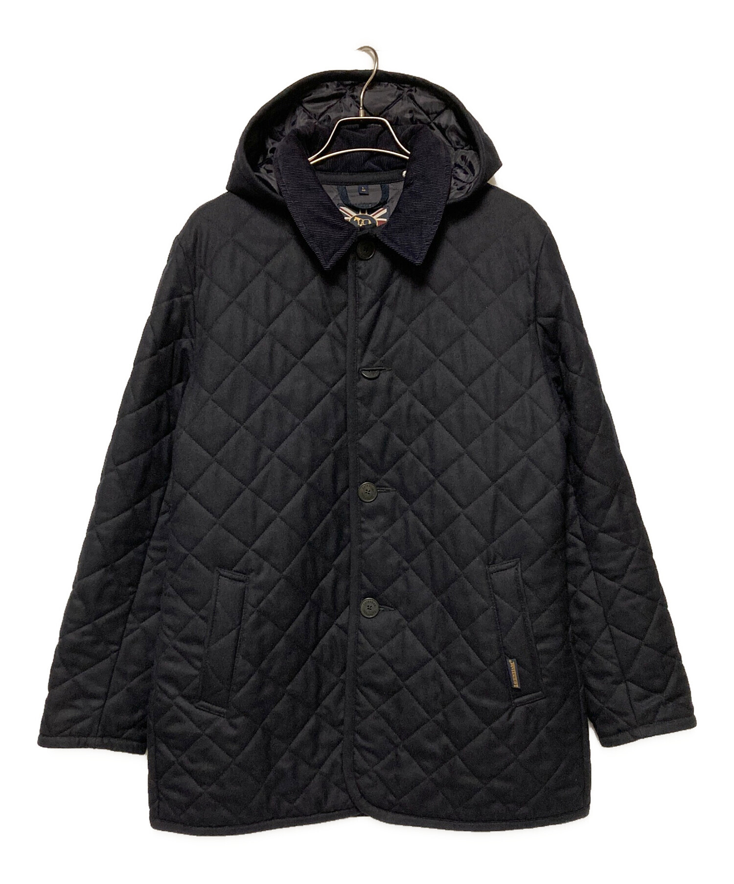 LAVENHAM ラベンハム キルティングジャケット 40 メンズ ネイビー 
