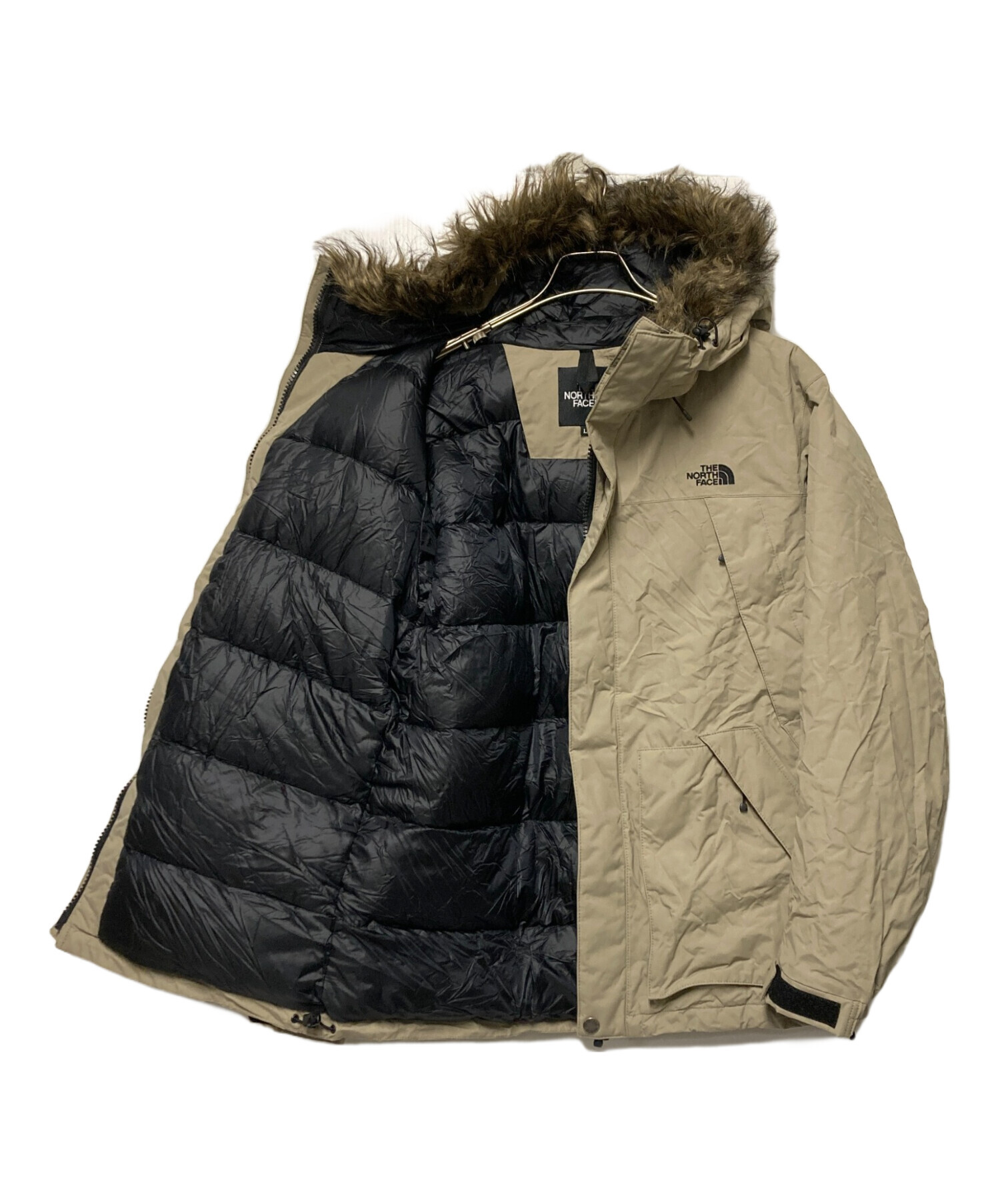 C*R様 ノースフェイス　メンズ　ダウンジャケット　コート　ファー付き　古着　ア 中古・古着通販】THE NORTH FACE (ザ ノース フェイス) マウンテン