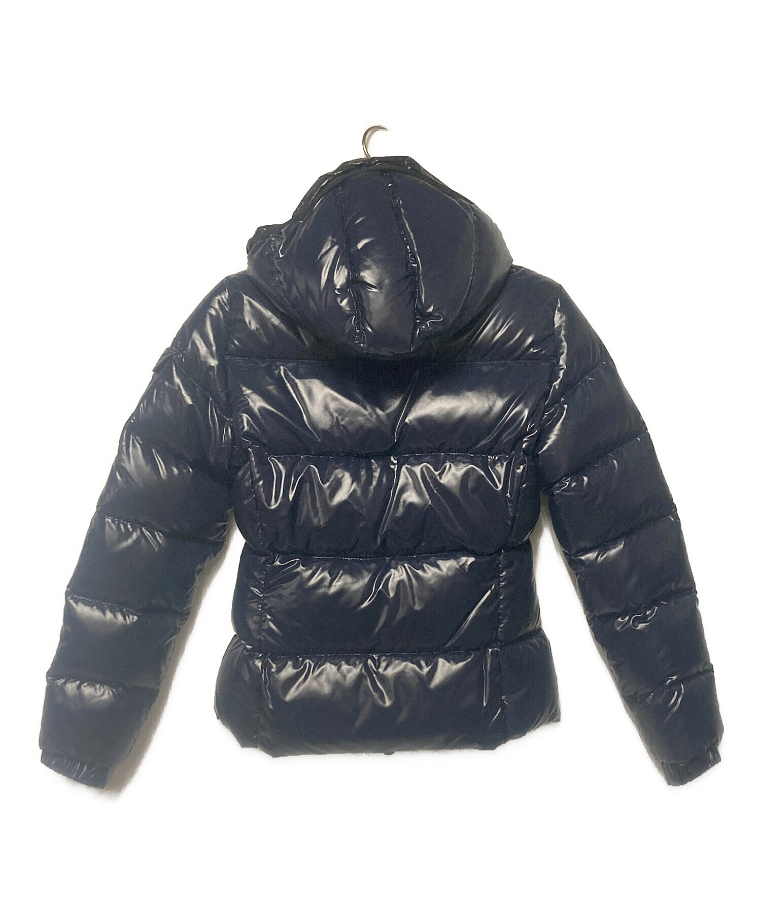 MONCLER フード付きダウンジャケット BADIA ネイビー 中古・古着通販】MONCLER (モンクレール) BADIA / ダウンジャケット