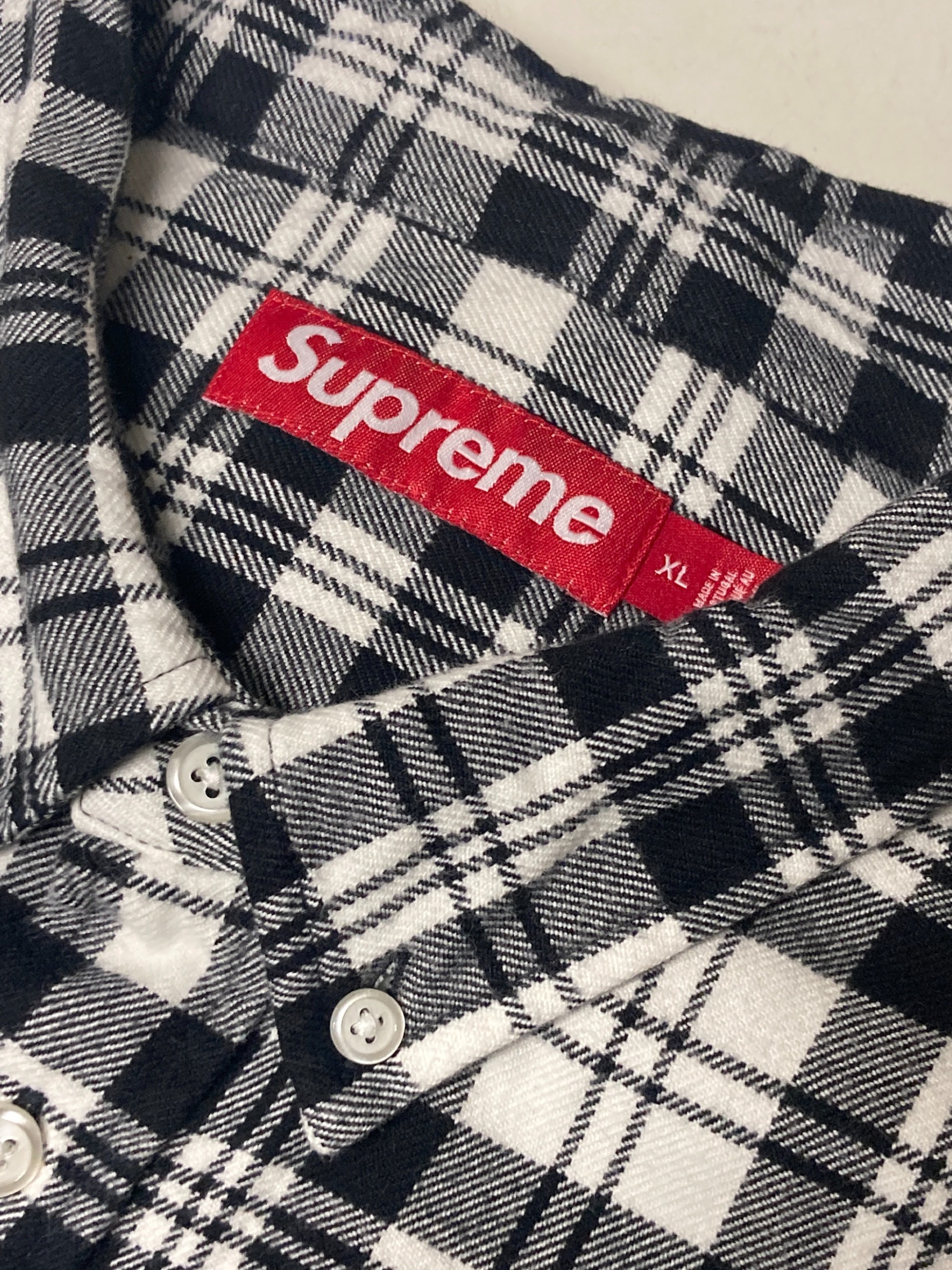 中古・古着通販】SUPREME (シュプリーム) 25FW Plaid Flannel Shirt