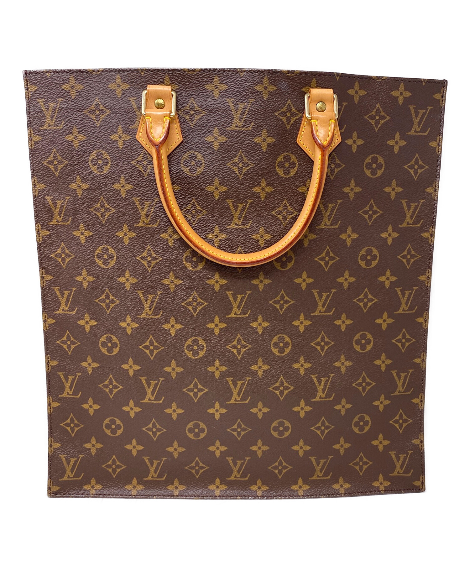 LOUIS VUITTON トートバッグ ブラウンリメイク用 中古・古着通販】LOUIS VUITTON (ルイ ヴィトン) トートバッグ