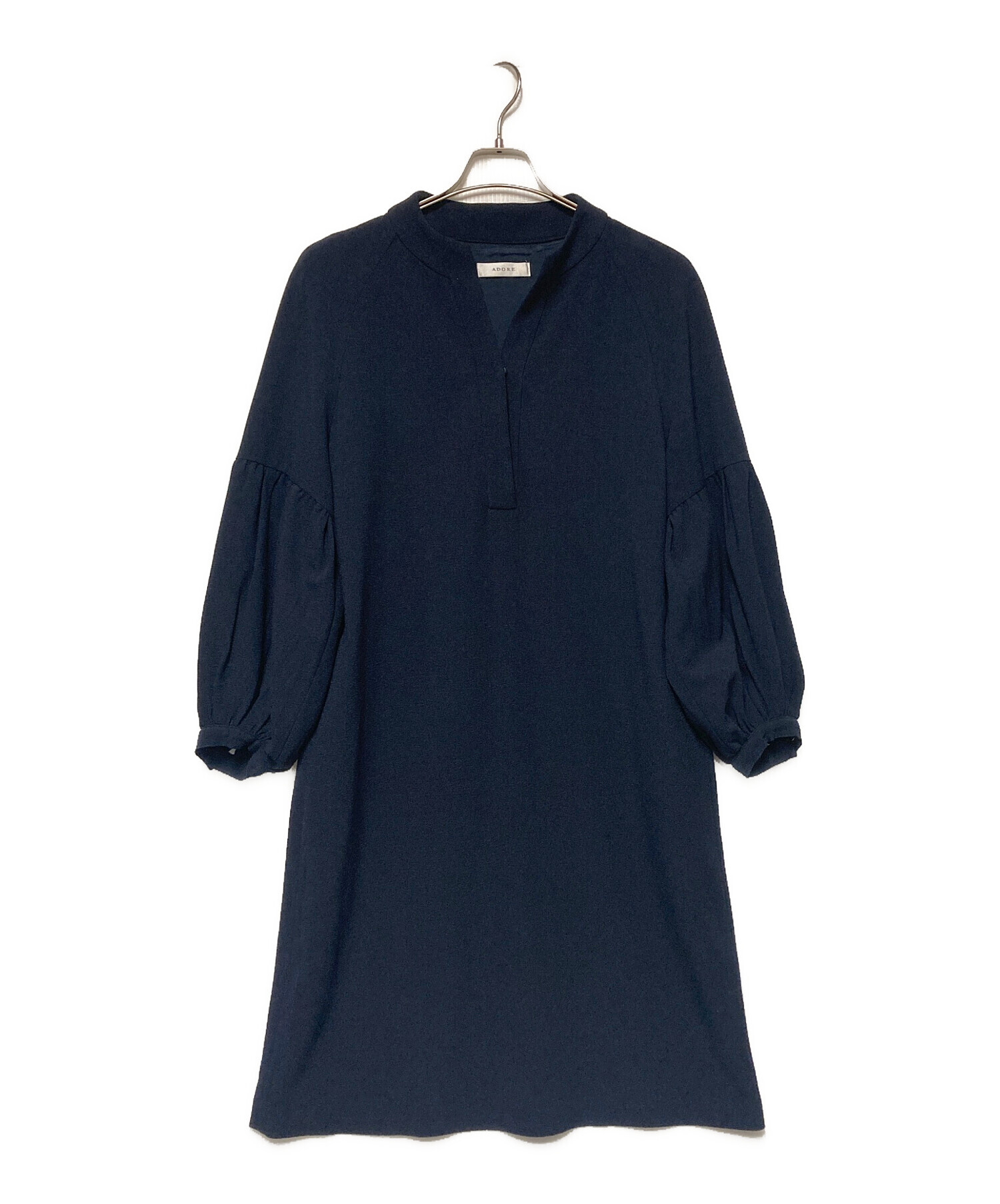 中古・古着通販】ADORE (アドーア) パフスリーブブラウスワンピース