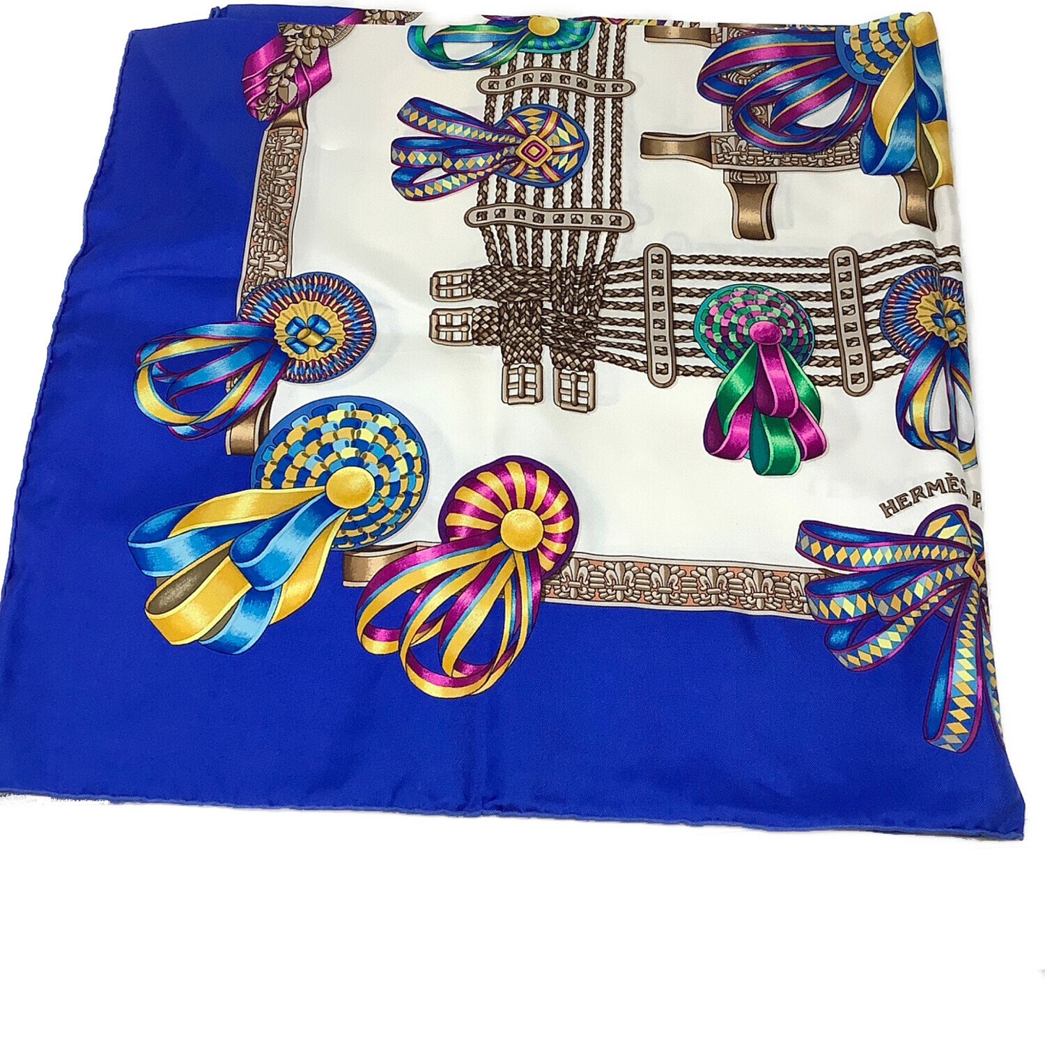 中古・古着通販】HERMES (エルメス) LES RUBANS DUCHEVAL シルク