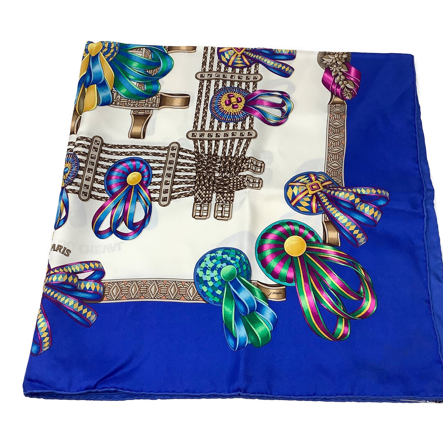 中古・古着通販】HERMES (エルメス) LES RUBANS DUCHEVAL シルク