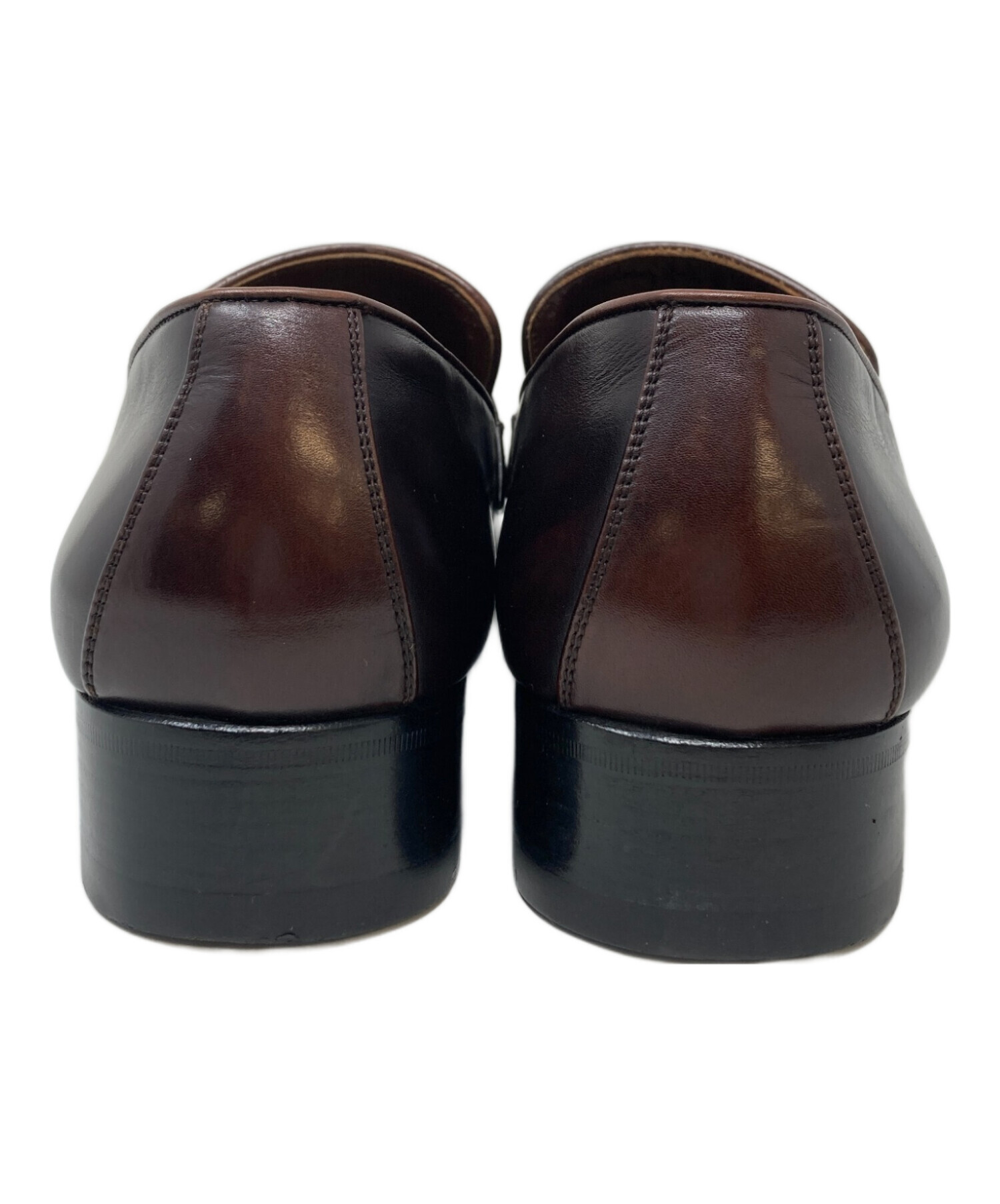 中古・古着通販】GUCCI (グッチ) ローファー ブラウン サイズ:42