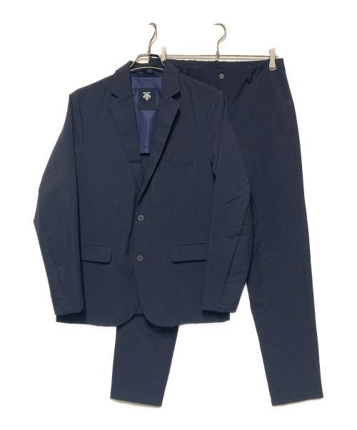中古・古着通販】DESCENTE (デサント) セットアップスーツ ネイビー