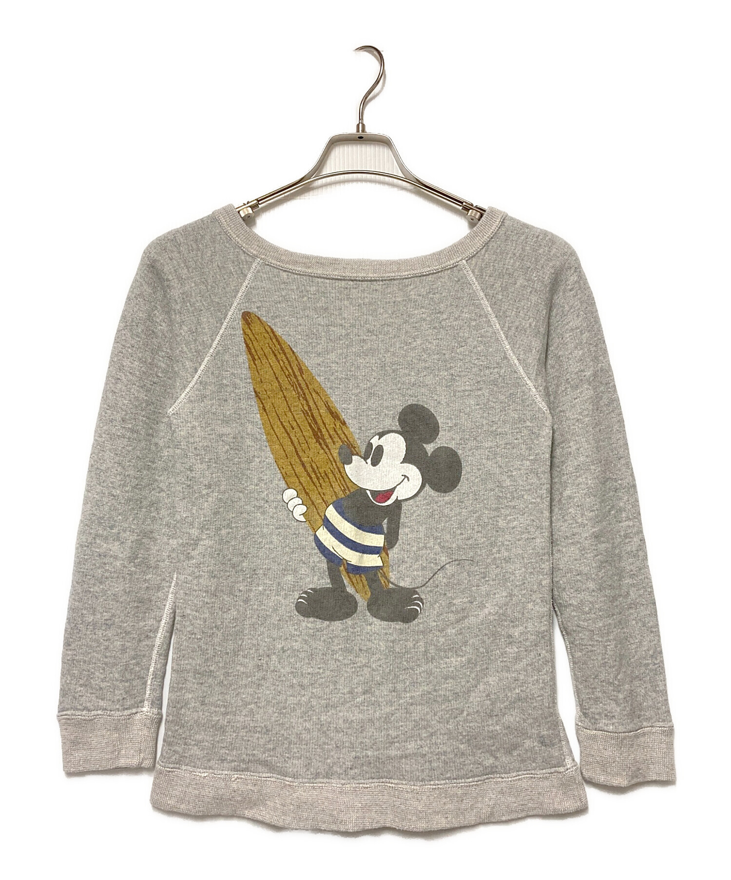 中古・古着通販】SEA (シー) ミッキーマウスプリントスウェット グレー 