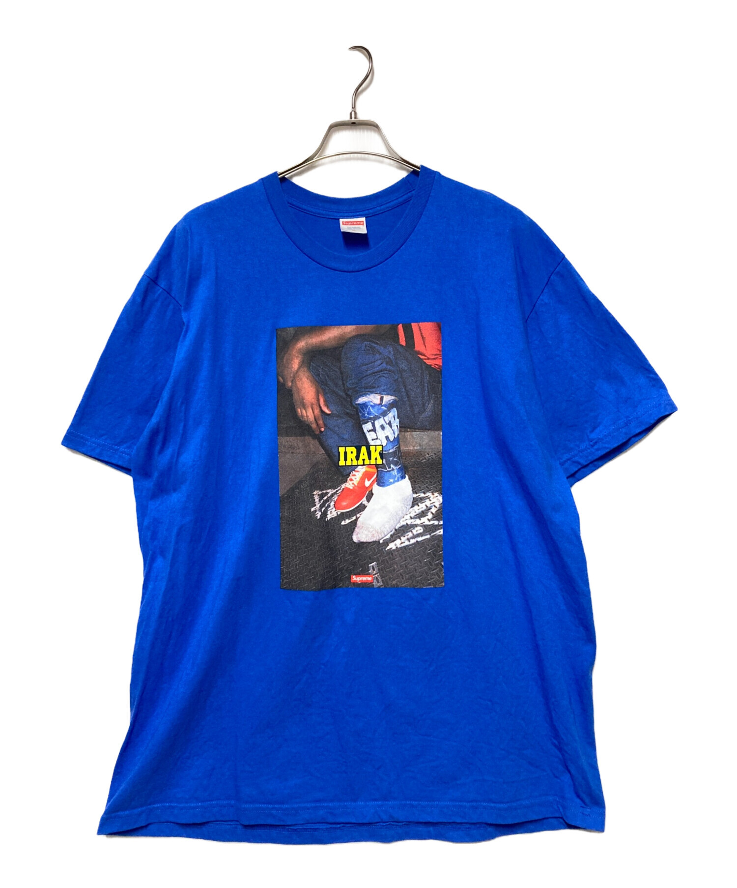 SUPREME シュプリーム tシャツ 17FW Plant Tee プラント 青 ブルー サイズL 良品 中古 4b010632 Supreme - SUPREME シュプリーム tシャツ 17FW Plant Tee プラント 青
