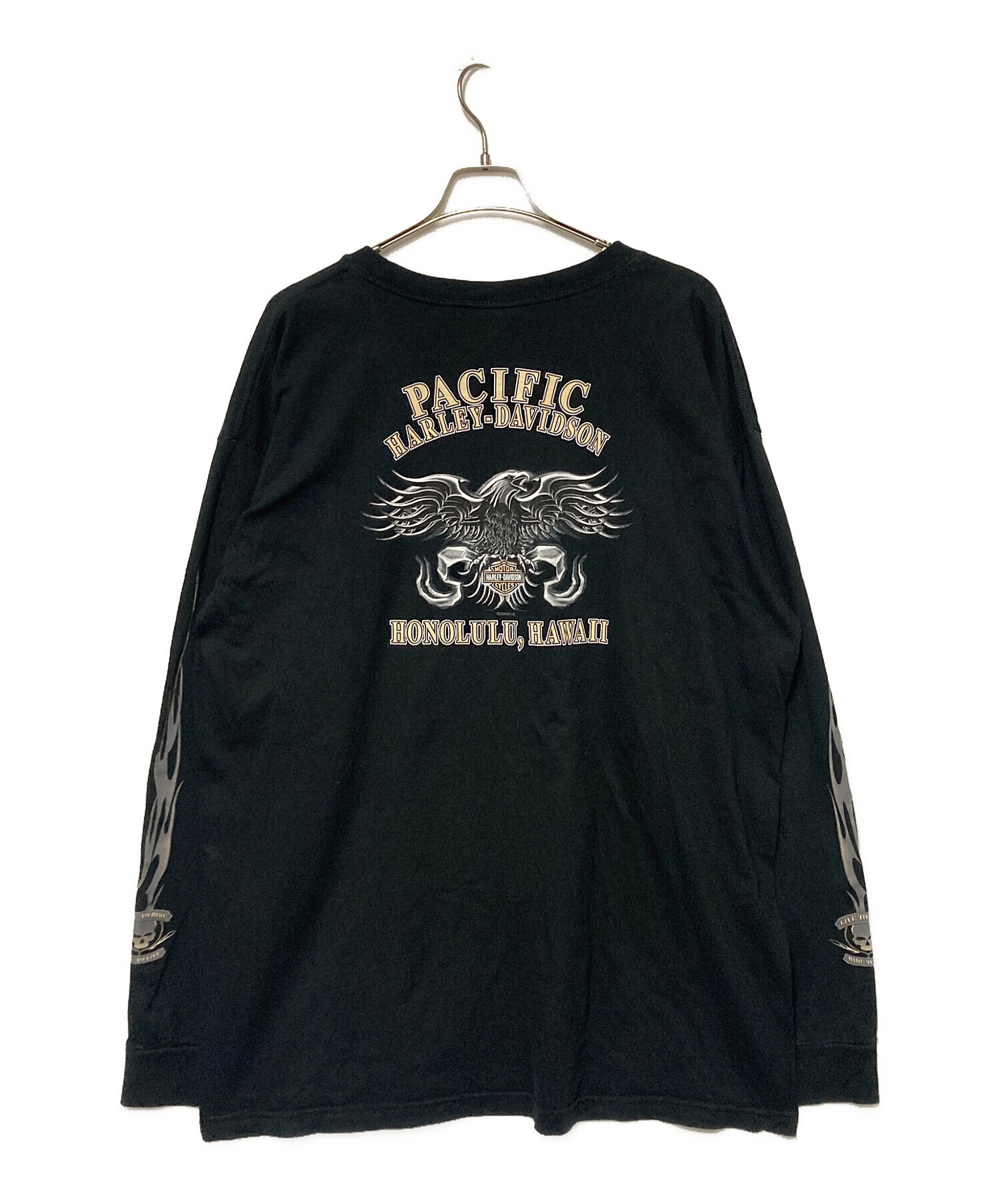 Harley-Davidson ロンT 中古・古着通販】HARLEY-DAVIDSON (ハーレーダビッドソン) プリント
