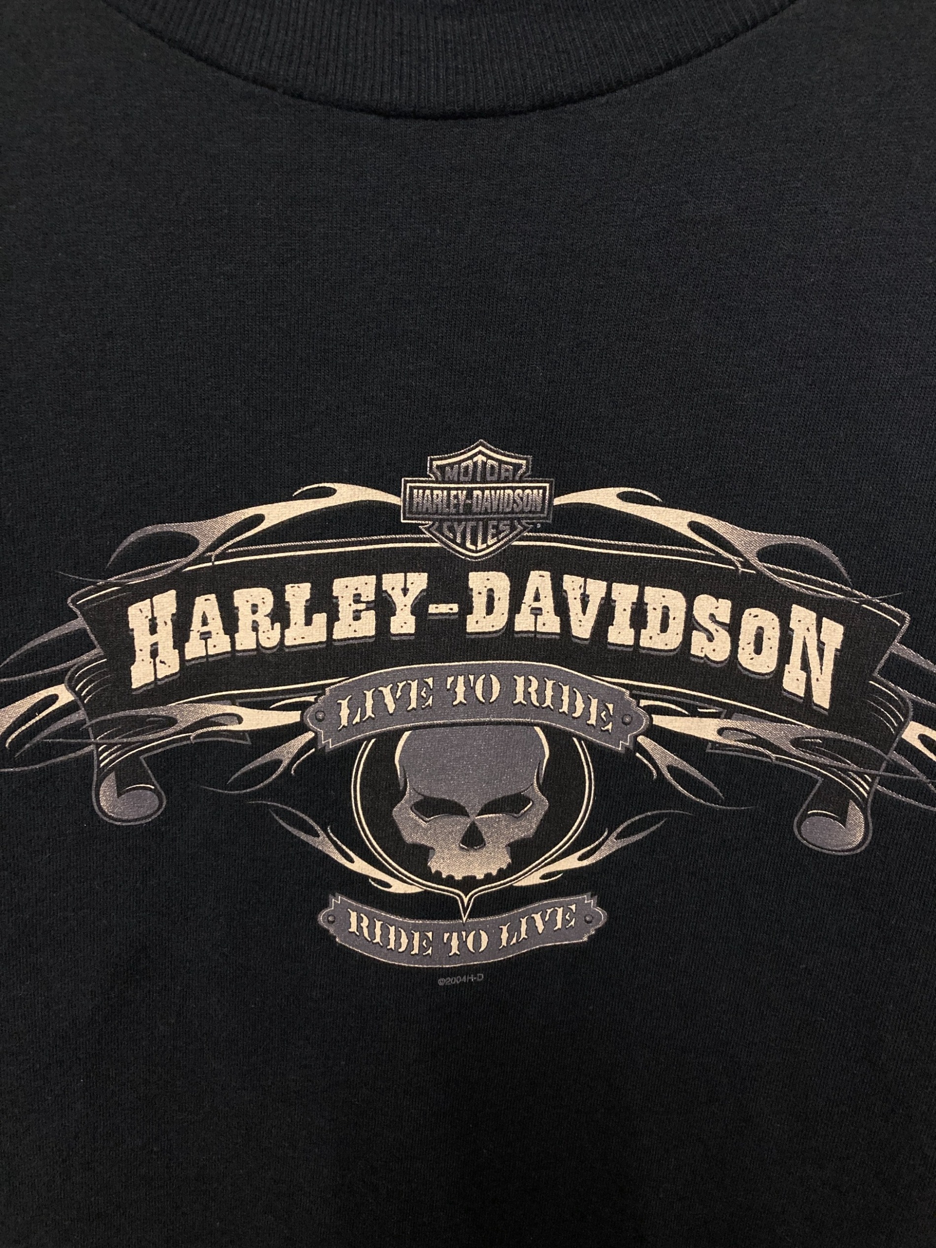 中古・古着通販】HARLEY-DAVIDSON (ハーレーダビッドソン) プリント