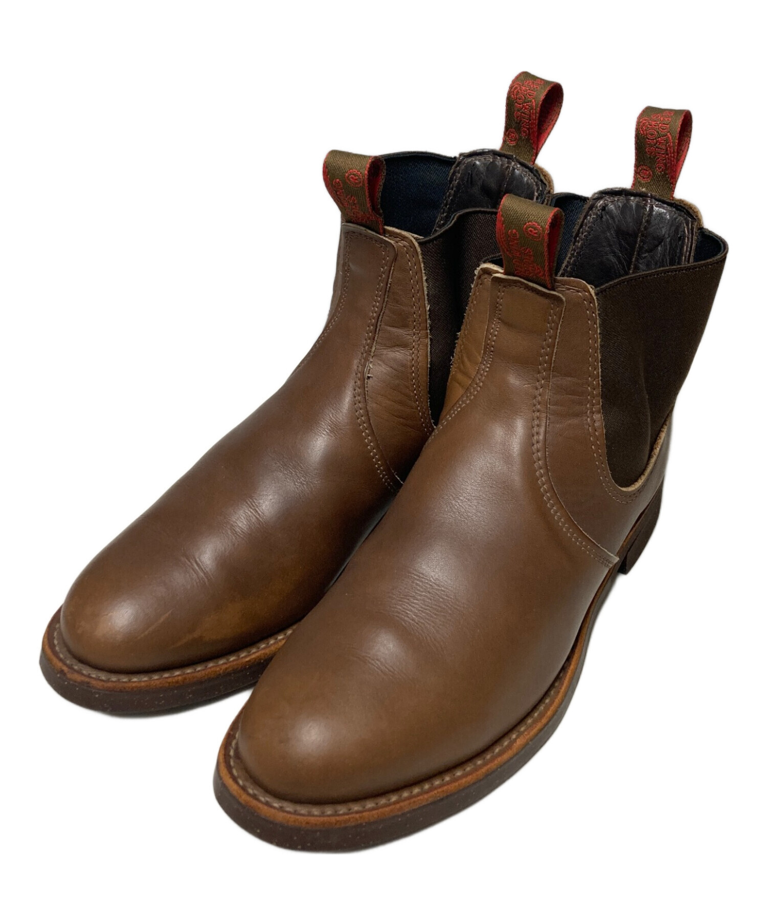 REDWING レッドウィング サイドゴアブーツ ブラウン 27センチ レッド