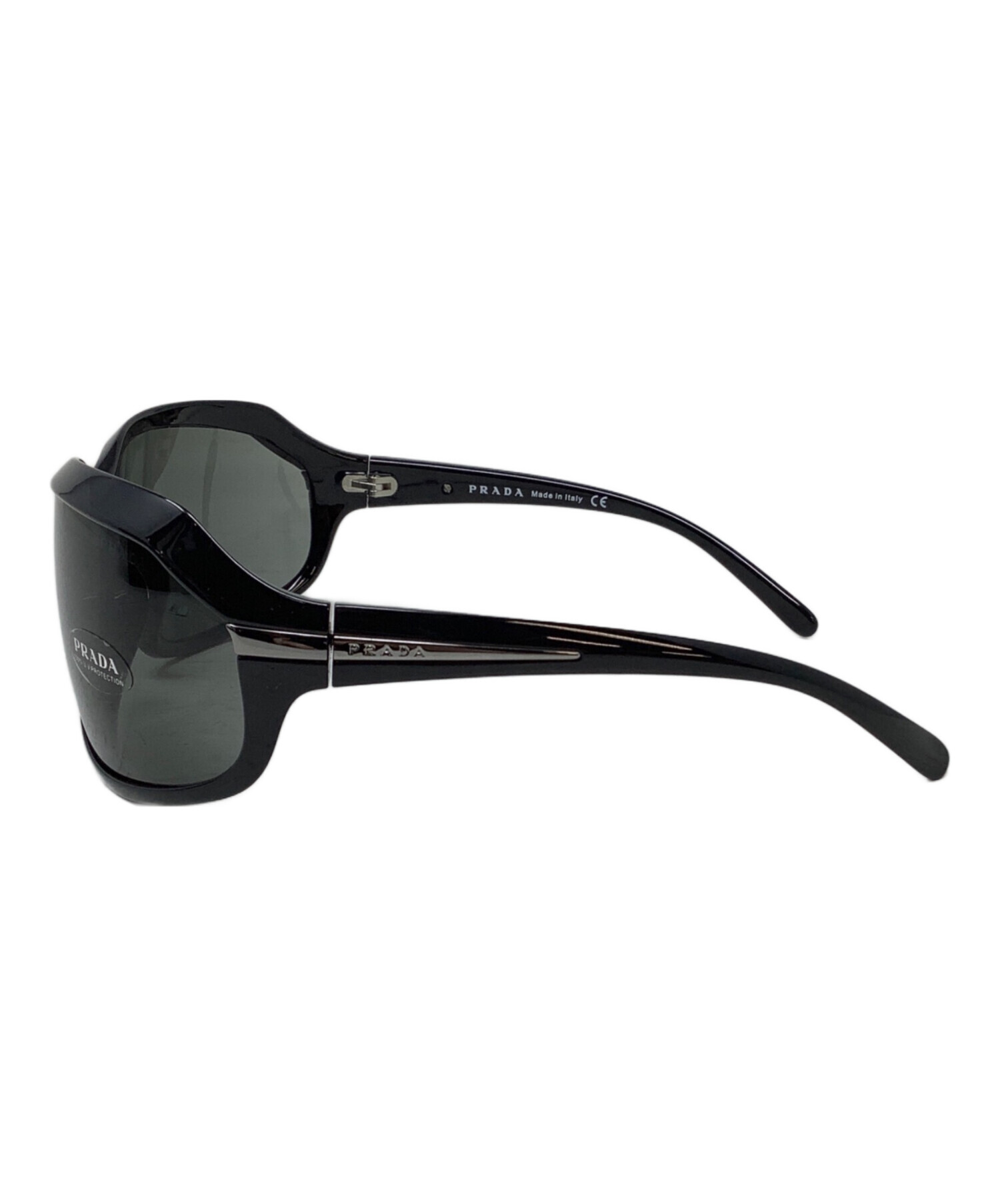 プラダ サングラス 中古 中古・古着通販】PRADA (プラダ) サングラス ブラック サイズ:72□16