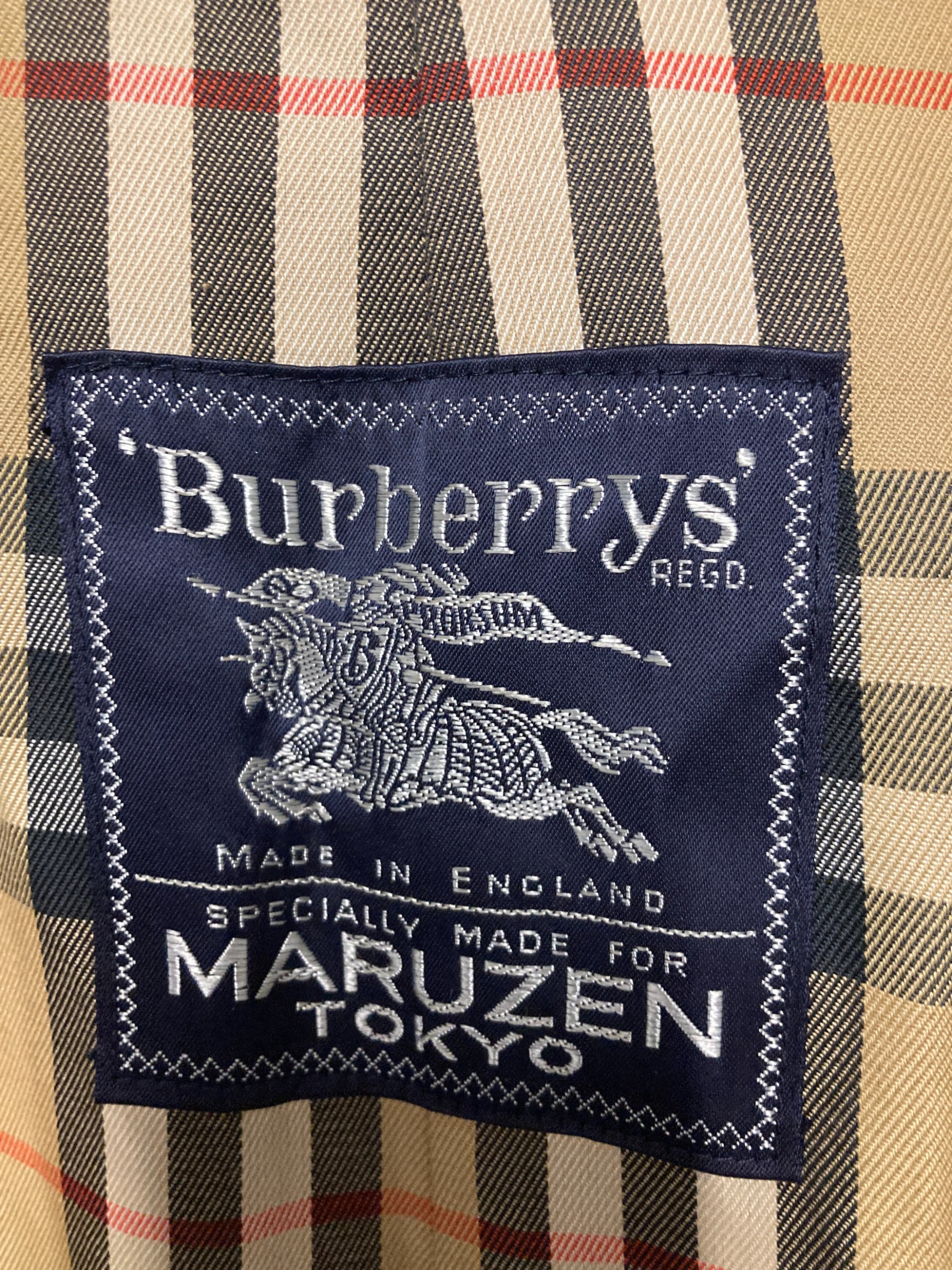 中古・古着通販】Burberry's (バーバリー) トレンチコート 玉虫カラー
