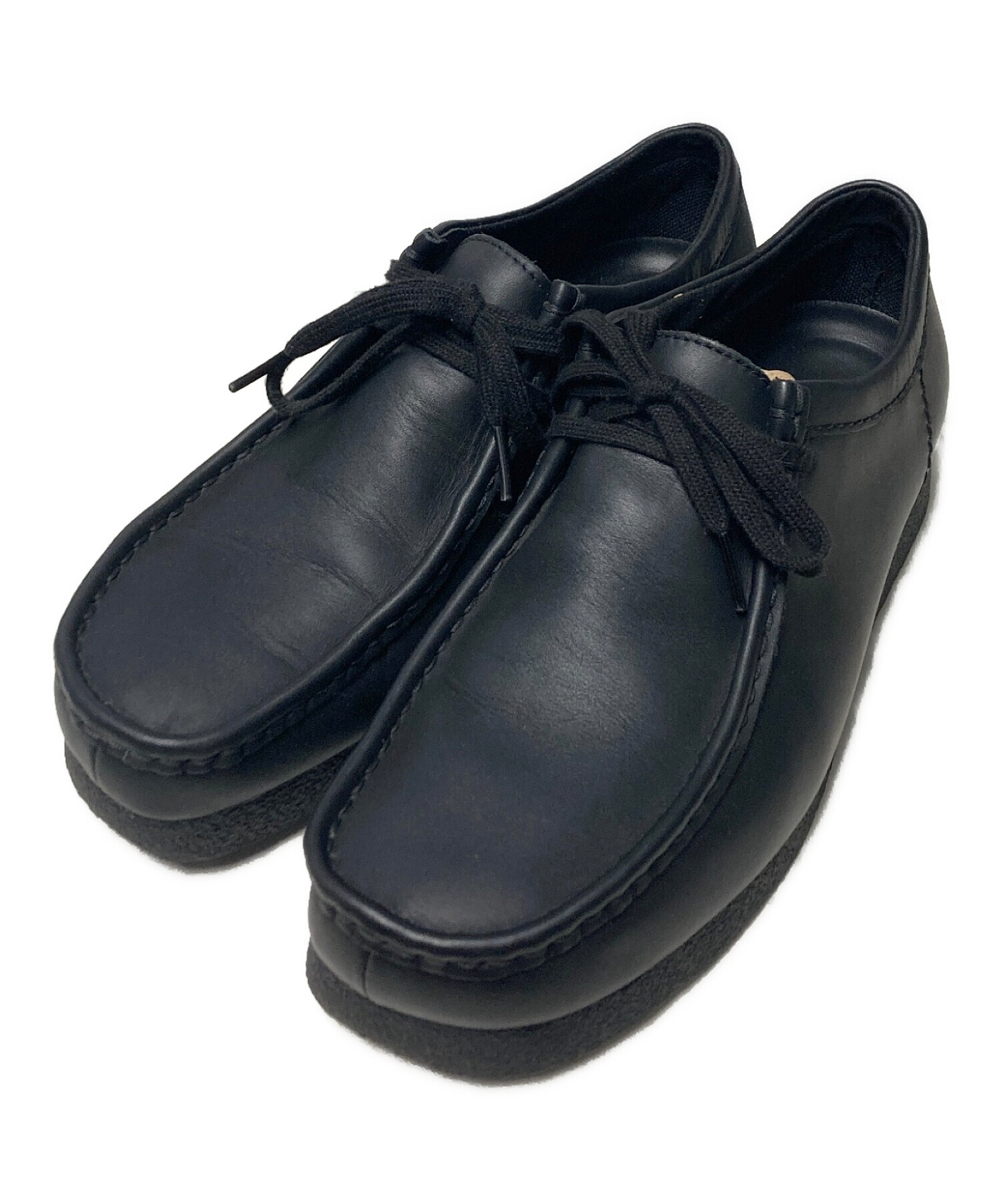 Clarks クラークス　WallabeeEVO WP 中古品 中古・古着通販】CLARKS (クラークス) WALLABEEEVO WP ブラック サイズ