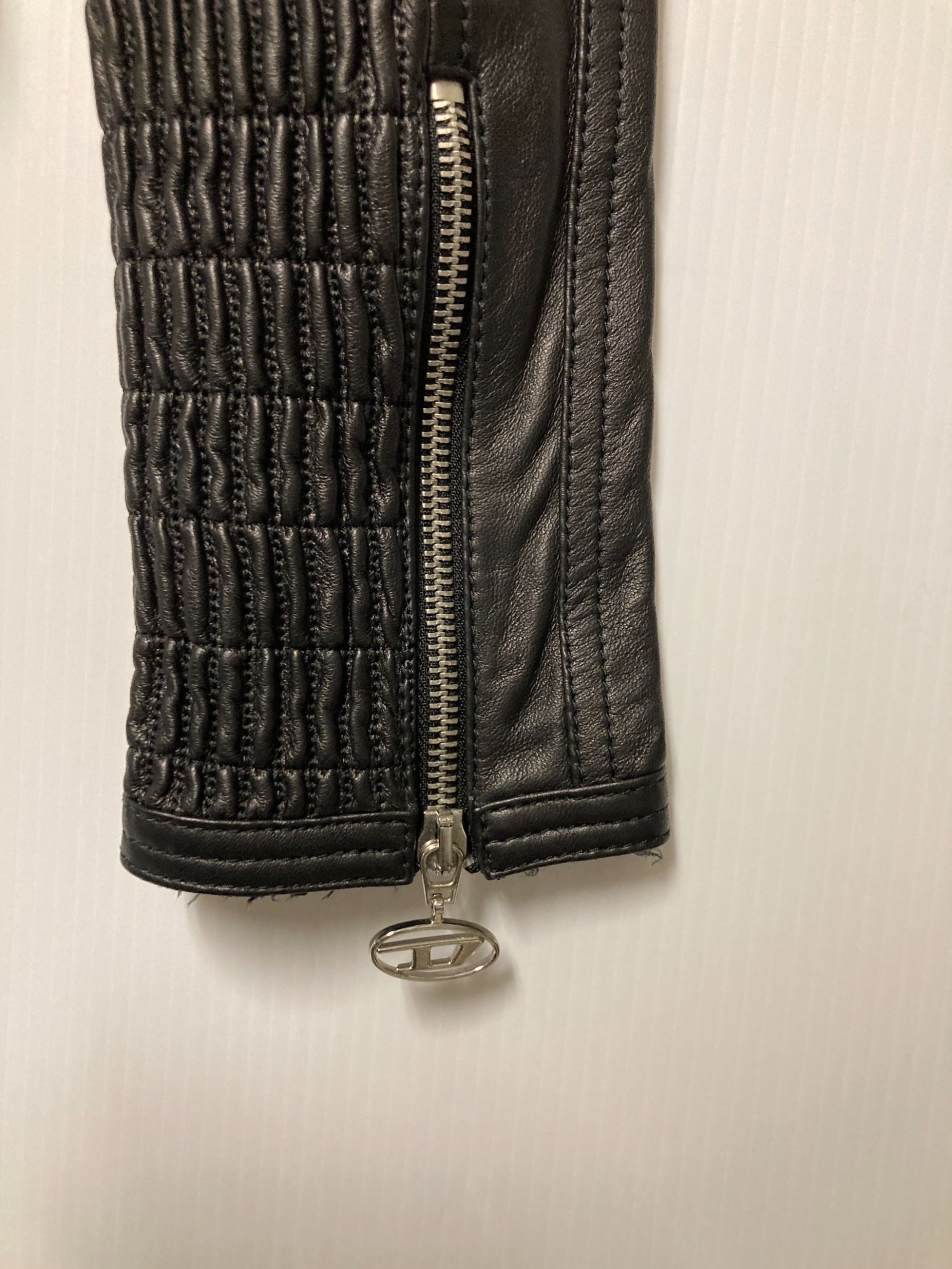 中古・古着通販】DIESEL (ディーゼル) シングルライダースジャケット