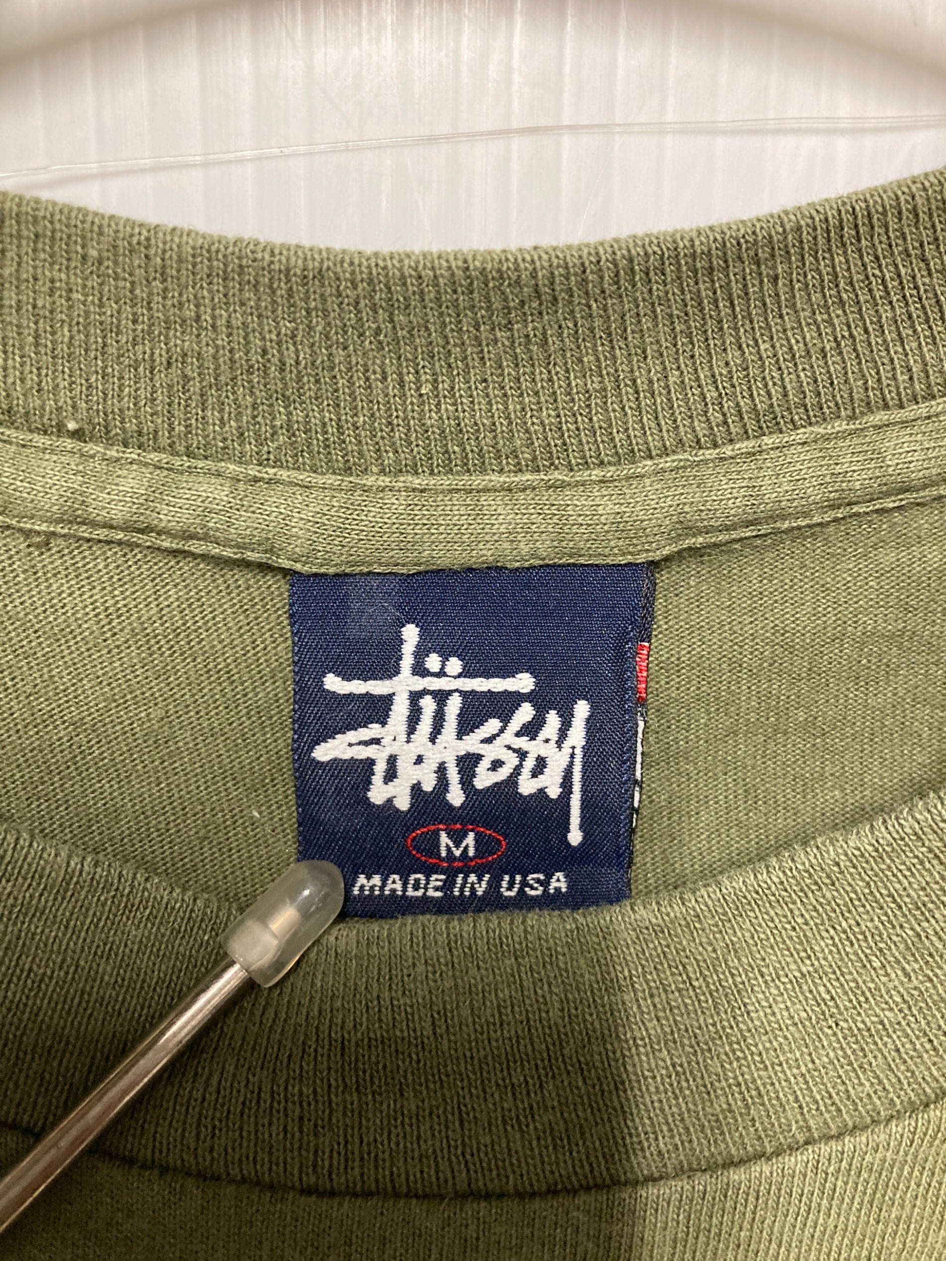 中古・古着通販】stussy (ステューシー) プリントTシャツ / 紺タグ