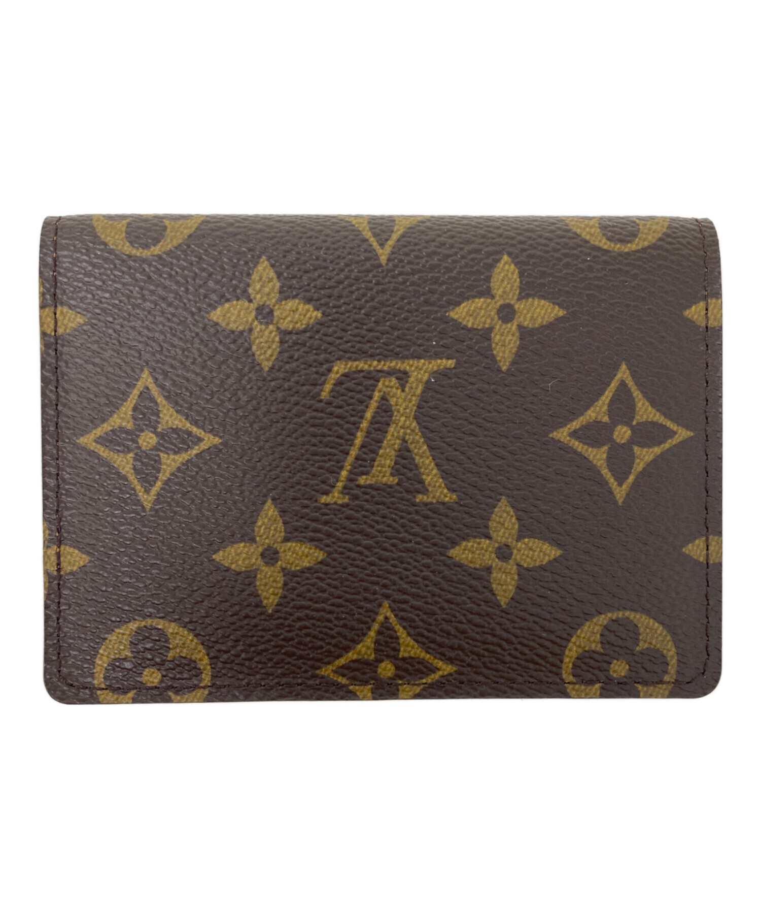 中古・古着通販】LOUIS VUITTON (ルイ ヴィトン) パスケース ブラウン