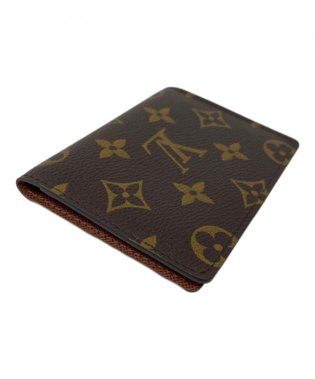 再値下げ⭐︎⭐︎Louis Vuitton ケース ダークブラウン 中古・古着通販】LOUIS VUITTON (ルイ ヴィトン) パスケース ブラウン
