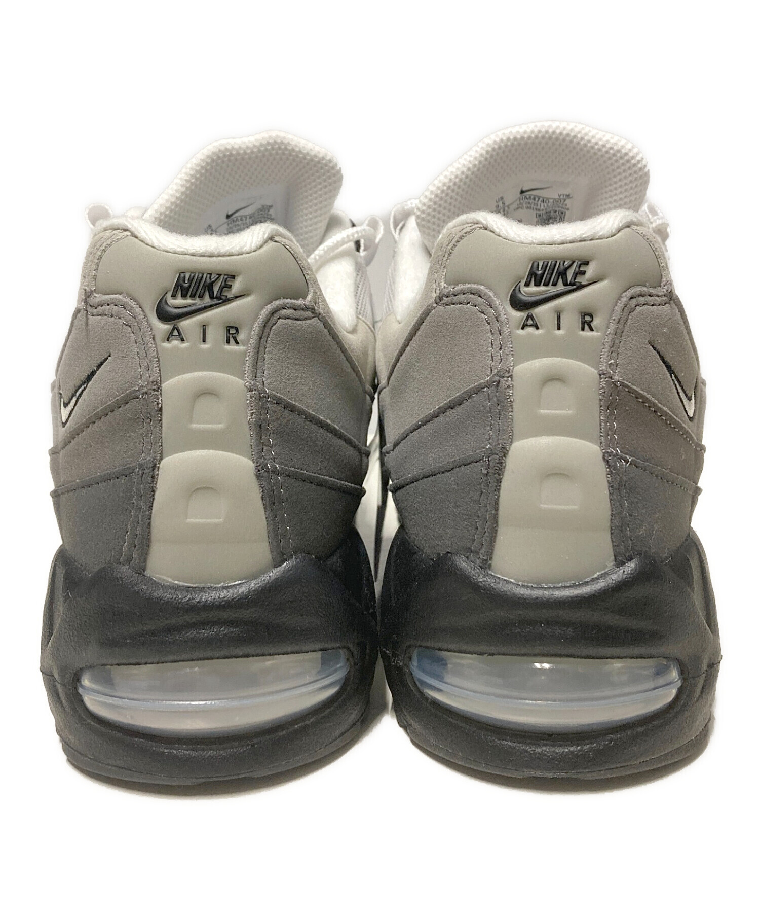 中古・古着通販】NIKE (ナイキ) AIR MAX95 BIG BUBBLE グレー×ホワイト 