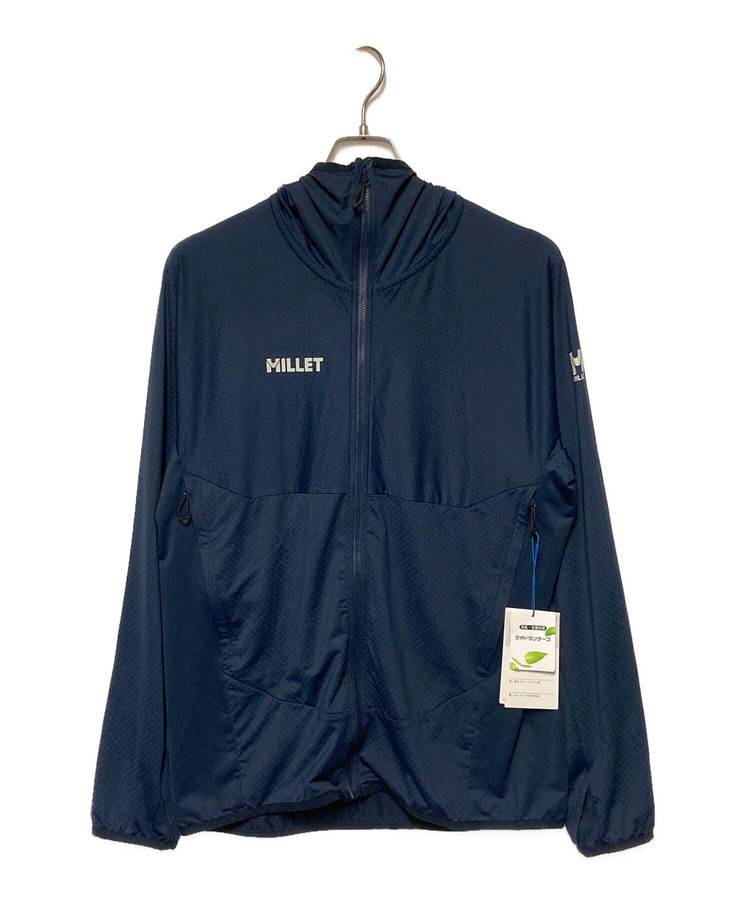 中古・古着通販】MILLET (ミレー) ソル メッシュ フーディ ネイビー