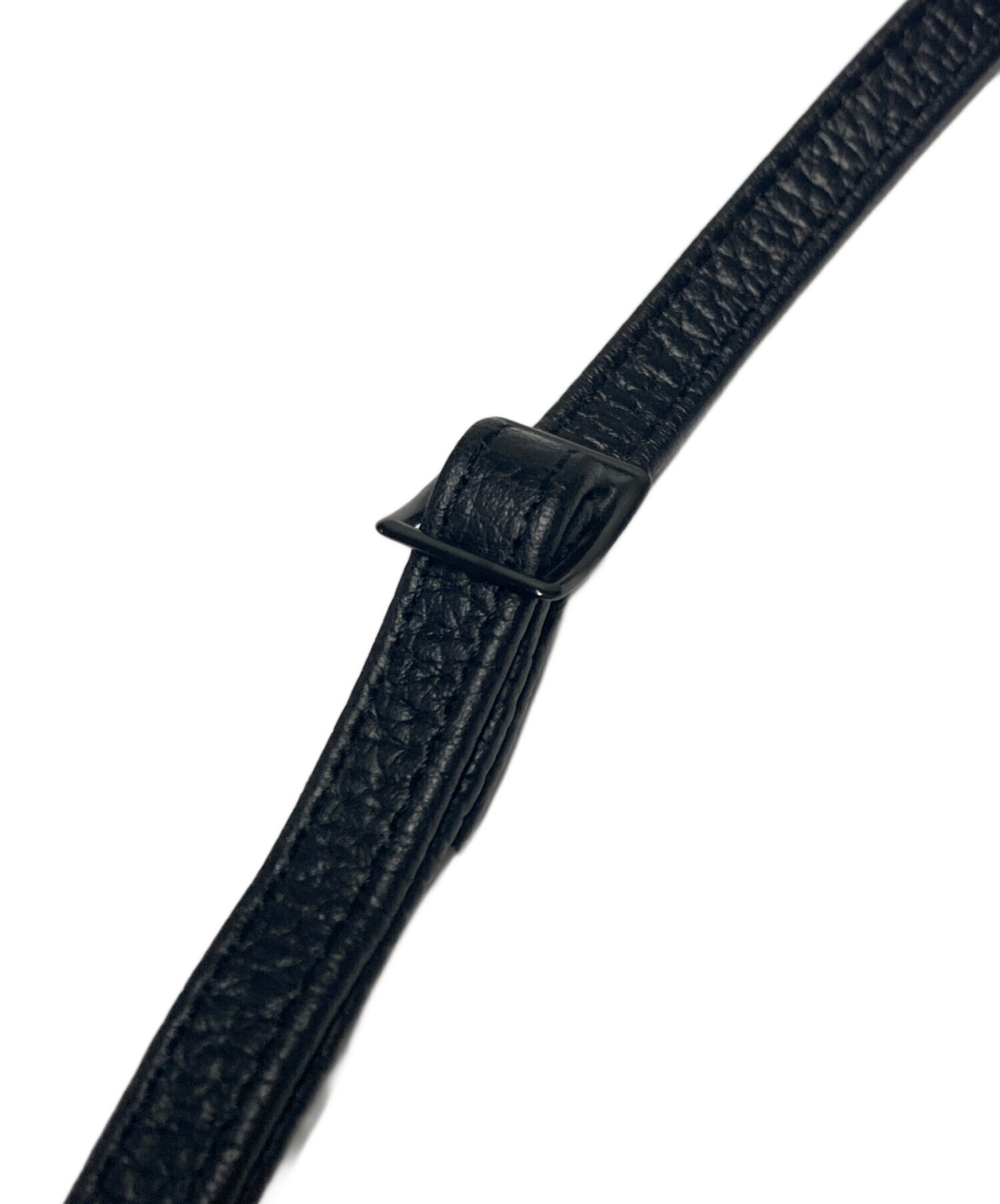 中古・古着通販】hushtag (ハッシュタグ) レザーサコッシュ ブラック