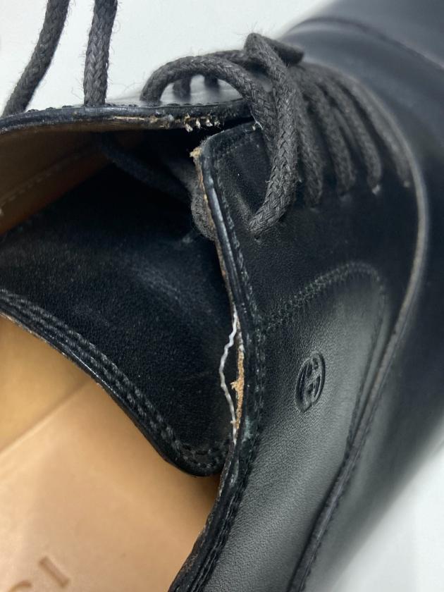 GUCCI グッチ ビジネスシューズ 10.5 ストレートチップ 本革 ブラック 中古・古着通販】GUCCI (グッチ) ストレートチップシューズ ブラック