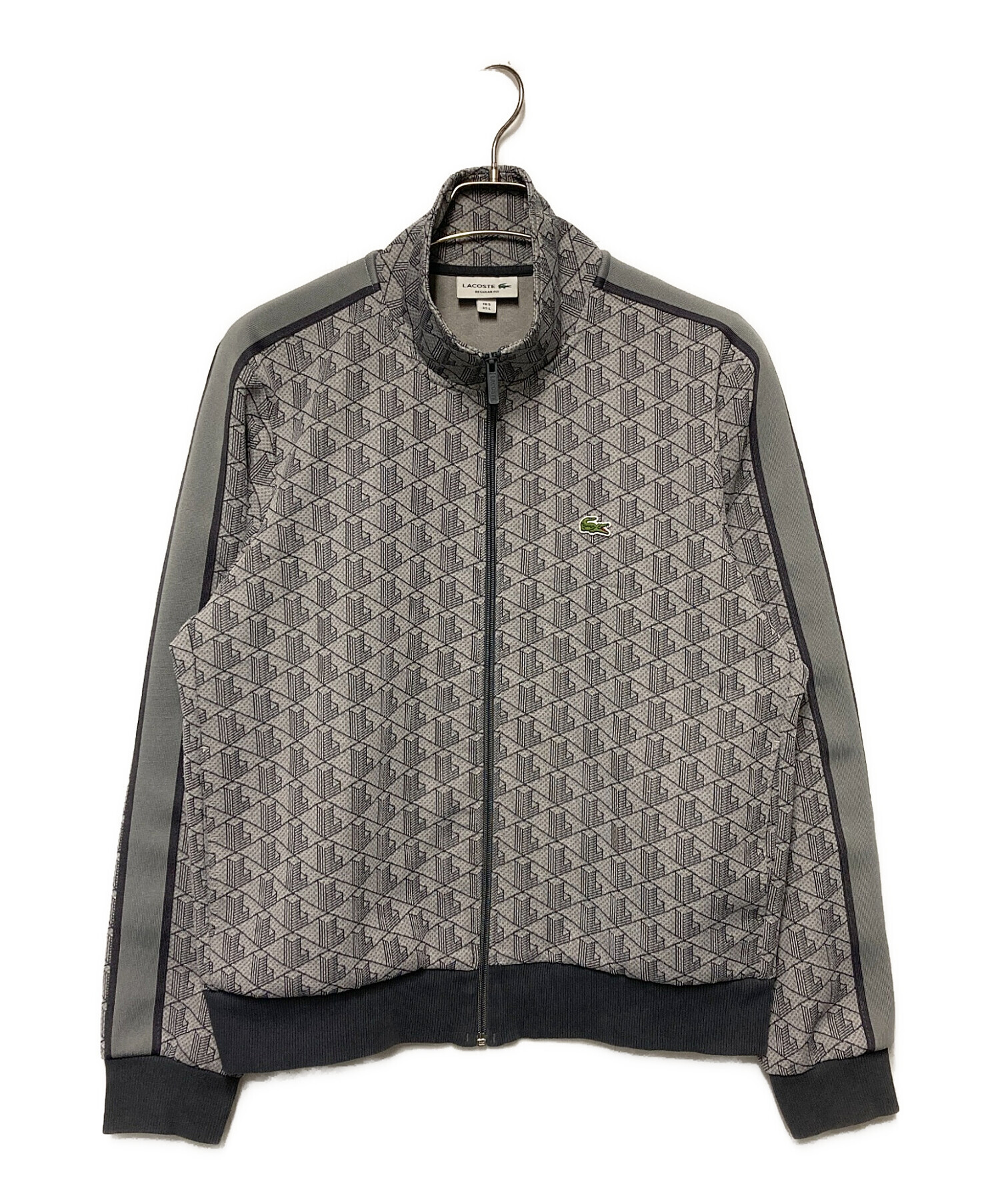売りたいです【美品】LACOSTE トラックジャケット Sサイズ 中古・古着通販】LACOSTE (ラコステ) モノグラムジャカードトラック