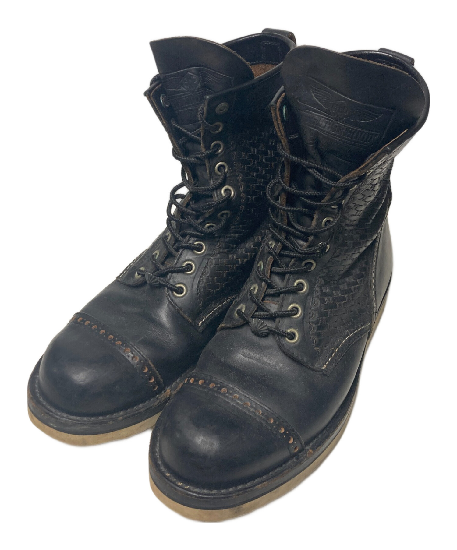 中古・古着通販】NEIGHBORHOOD (ネイバーフッド) CWP LOG L-BOOTS 