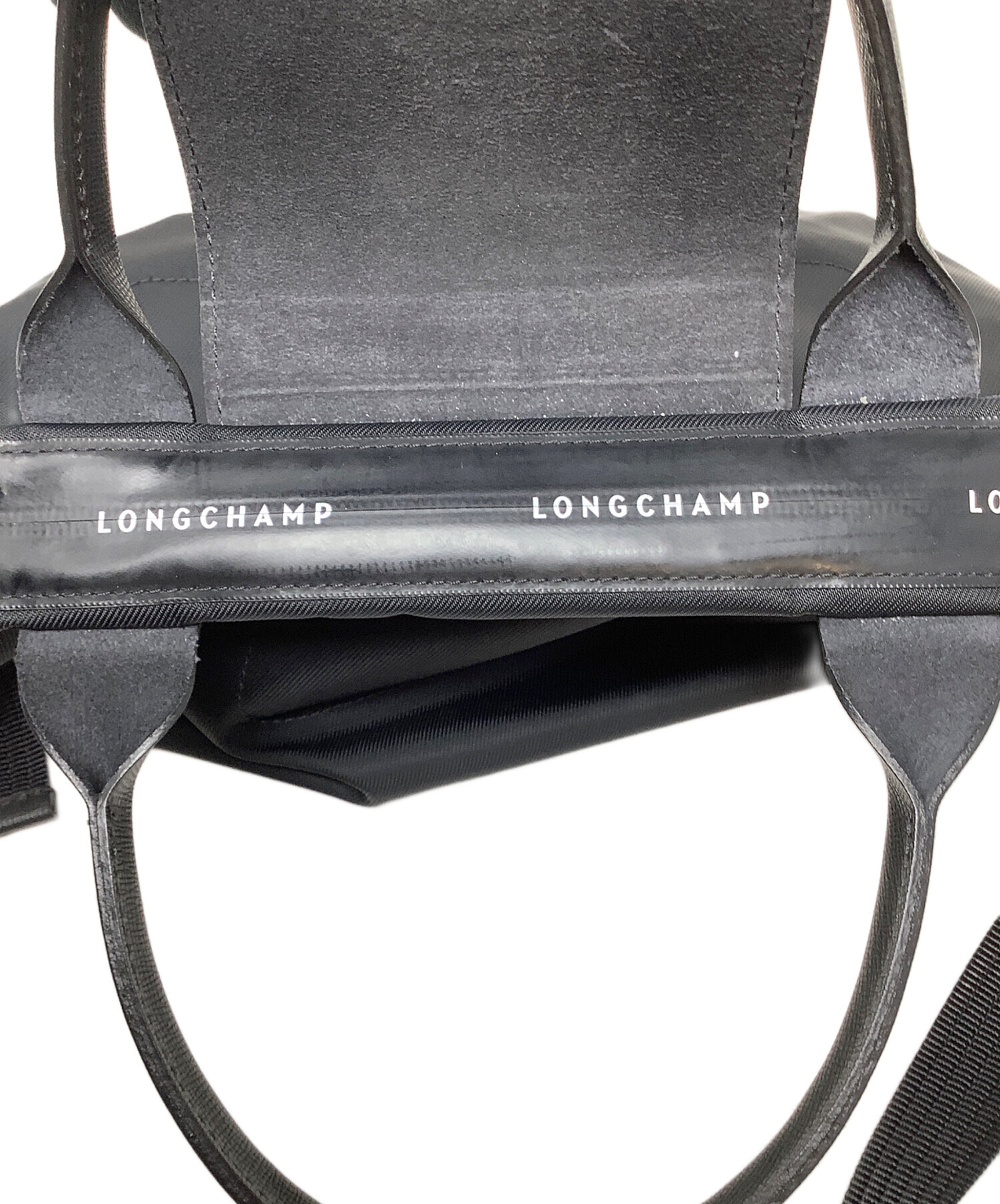 中古・古着通販】LONGCHAMP (ロンシャン) 2WAYバッグ ブラック