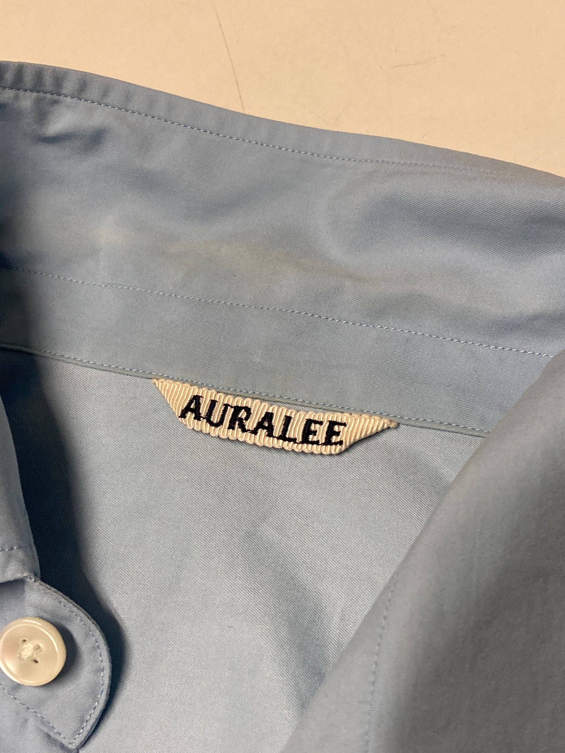 中古・古着通販】AURALEE (オーラリー) WASHED FINX TWILL BIG HALF