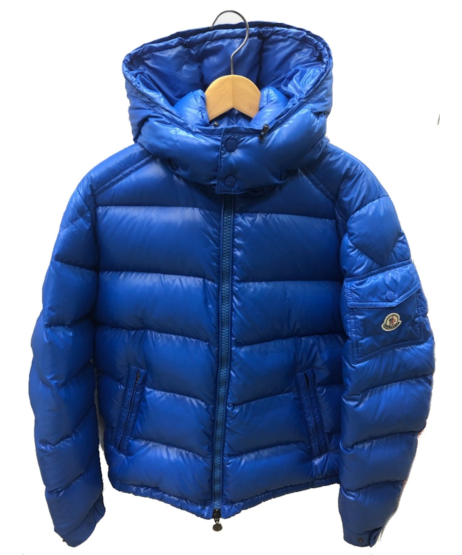 中古・古着通販】MONCLER (モンクレール) ダウンジャケット ブルー