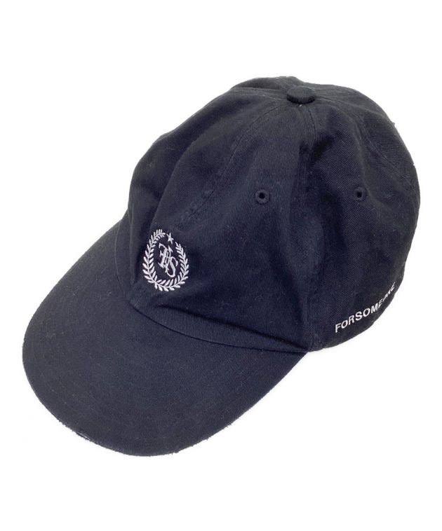 中古・古着通販】FORSOMEONE (フォーサムワン) キャップ ブラック