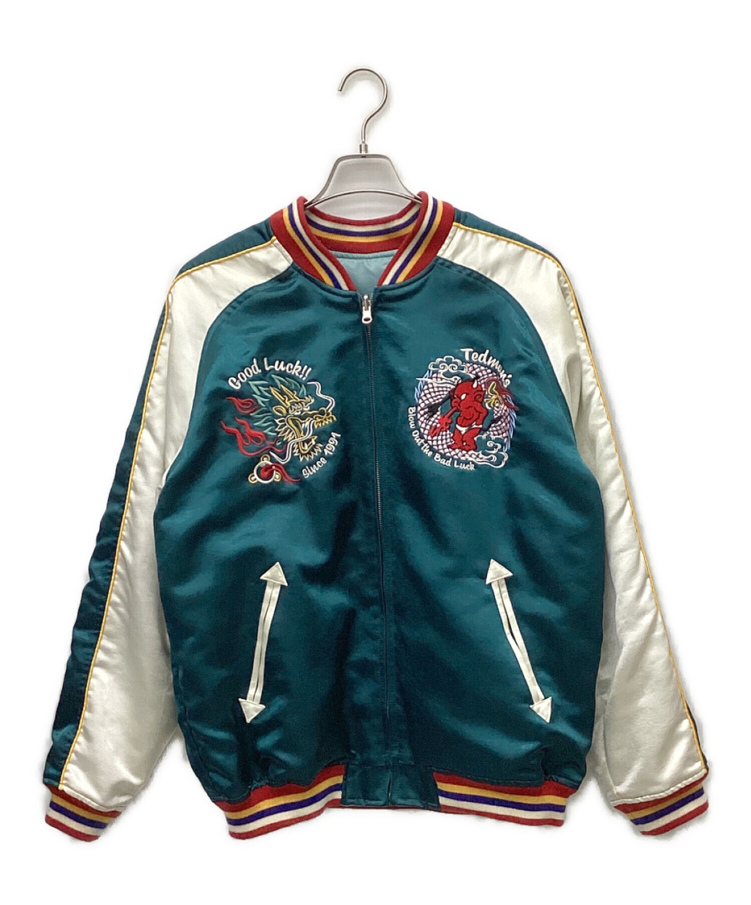 テッドカンパニー スカジャン テッドマン スカジャン 消防士 テッド