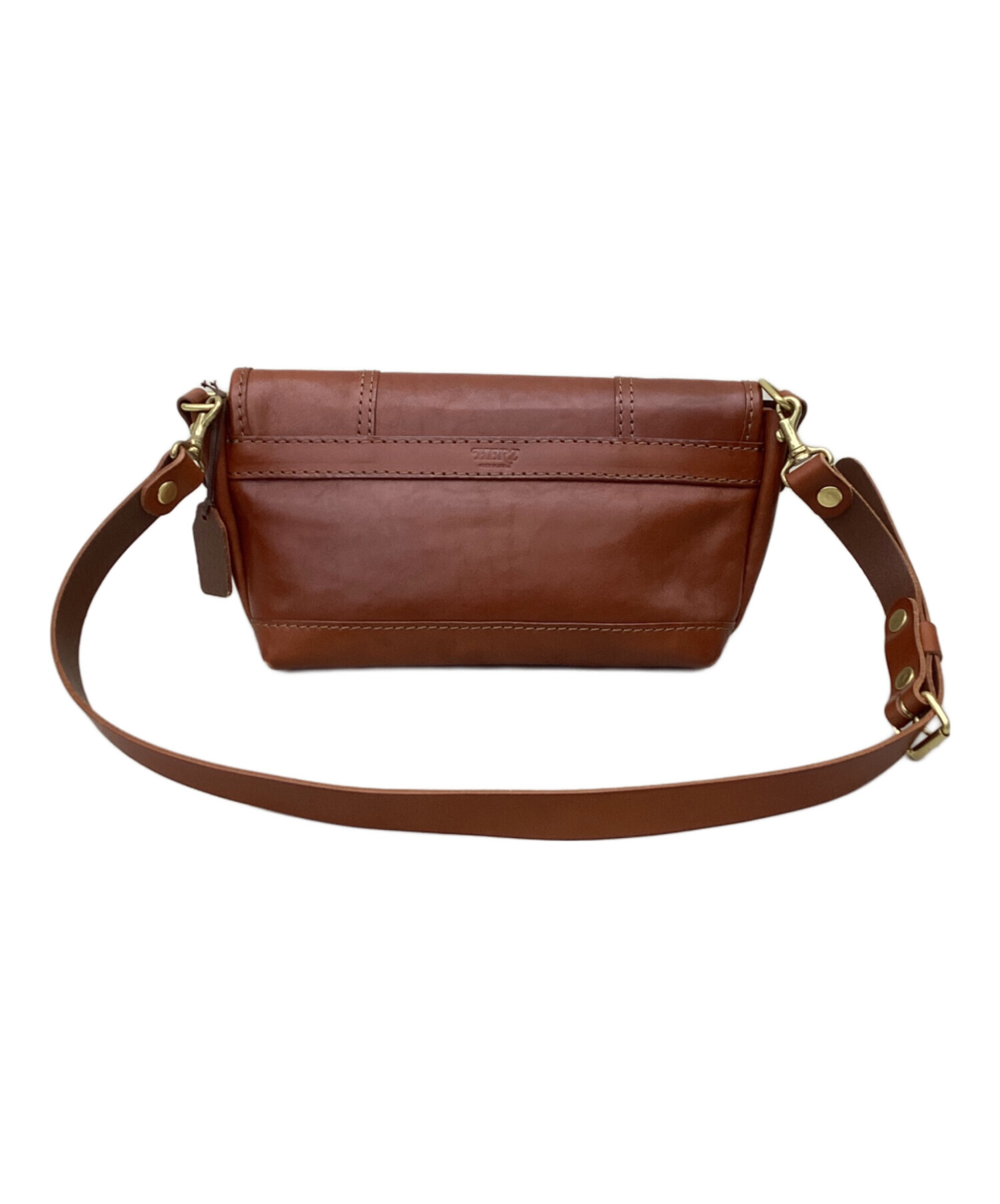 中古・古着通販】Herz (ヘルツ) メッセンジャーバッグ ブラウン