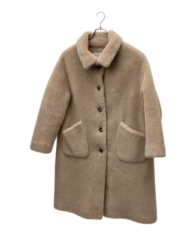 中古・古着通販】PELLESSIMO (ペレッシモ) ボアコート ベージュ サイズ 
