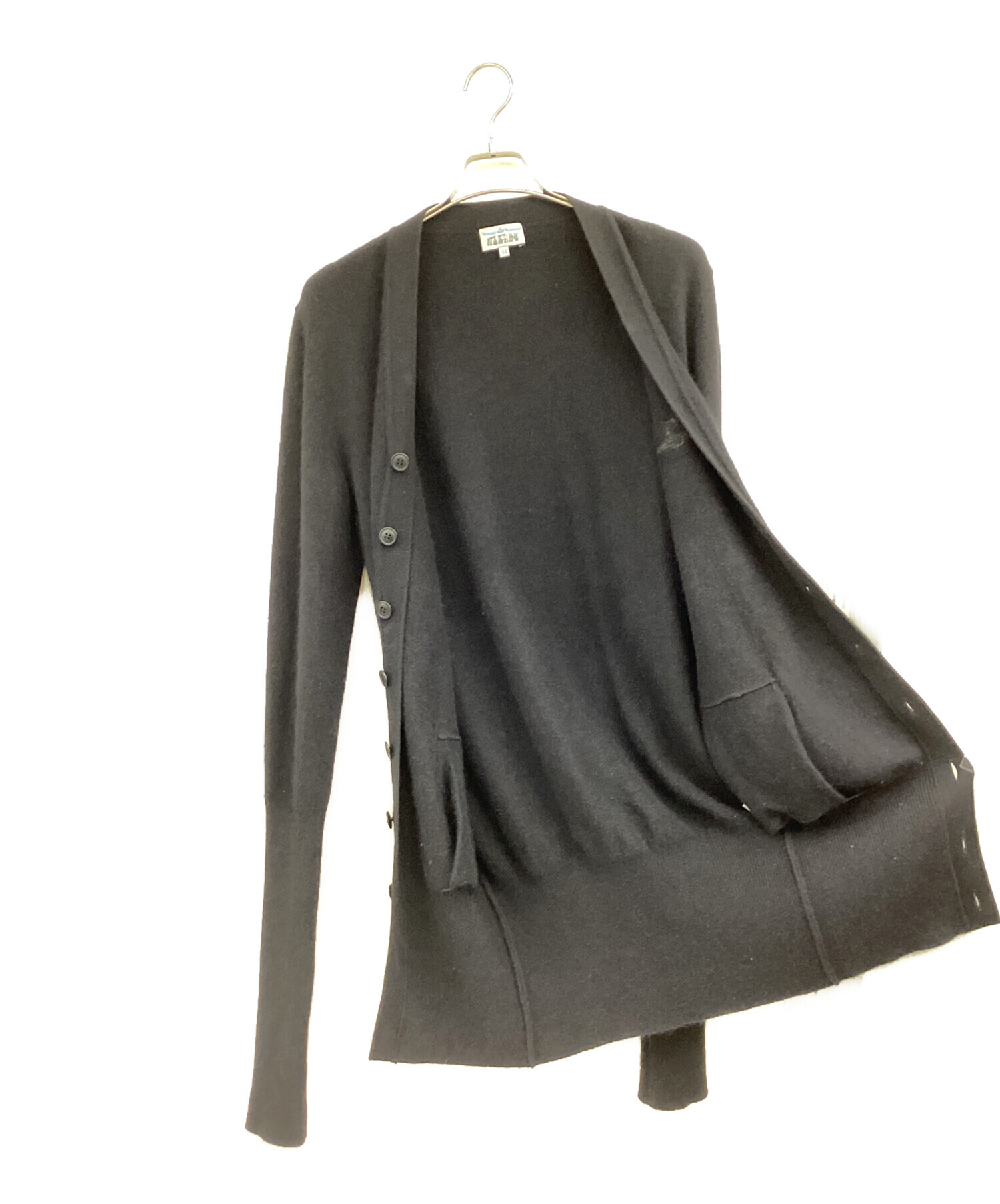 未使用品 Vivienne Westwood MAN ニットカーディガン M相当 Vivienne Westwood MAN 「Vivienne MAN」 ニットカーディガン 46