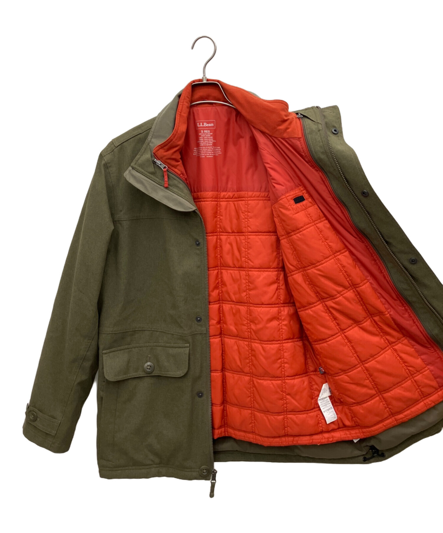 中古・古着通販】L.L.Bean (エルエルビーン) ライナー付コート