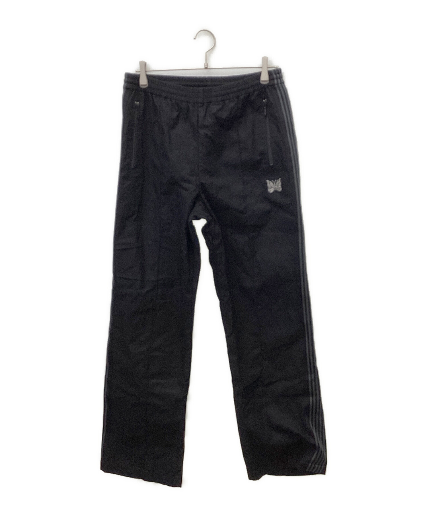 中古・古着通販】Needles (ニードルズ) ストレートパンツ ブラック