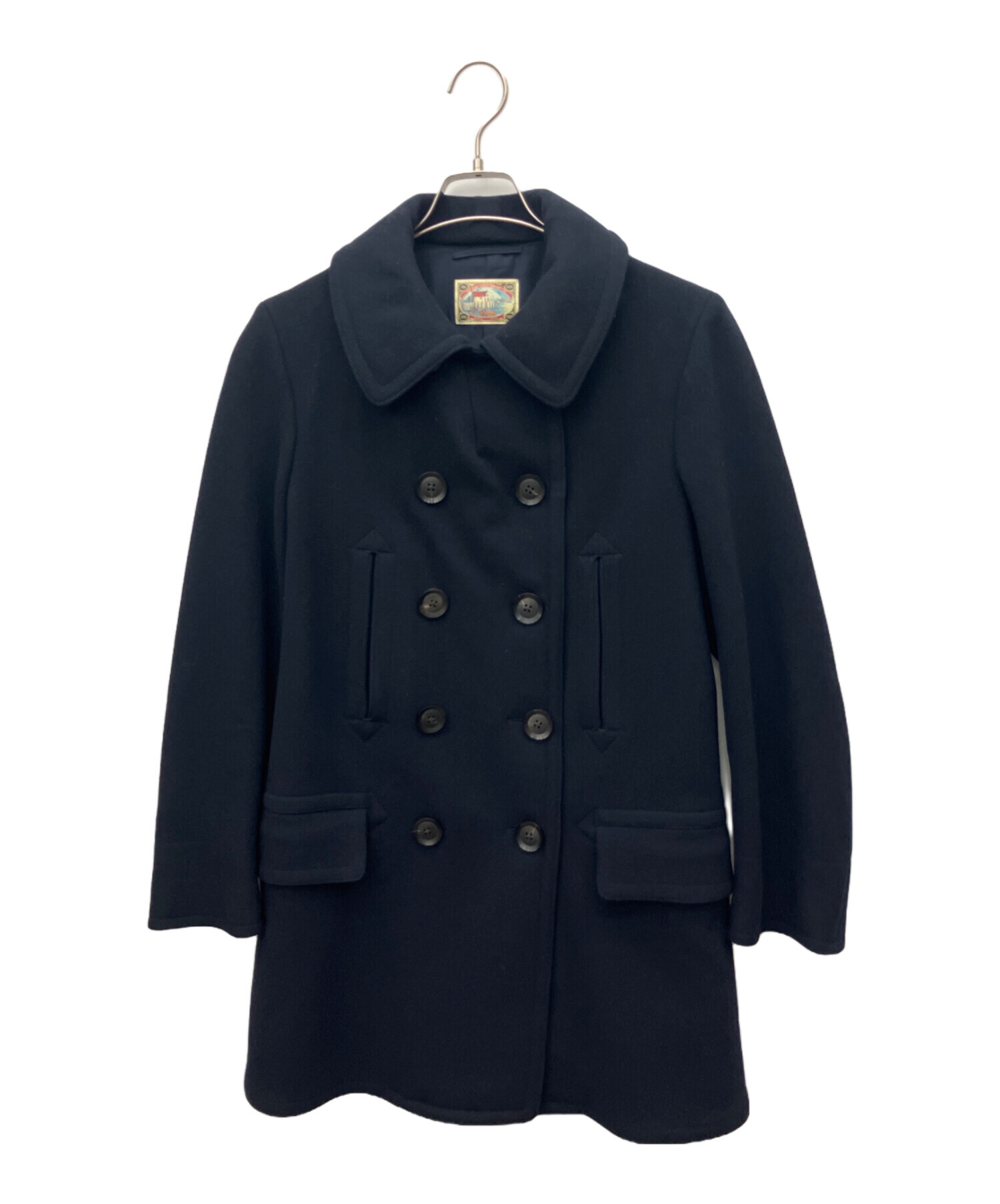 リングジャケット　　ピーコート 中古・古着通販】RING JACKET (リングジャケット) ロングPコート