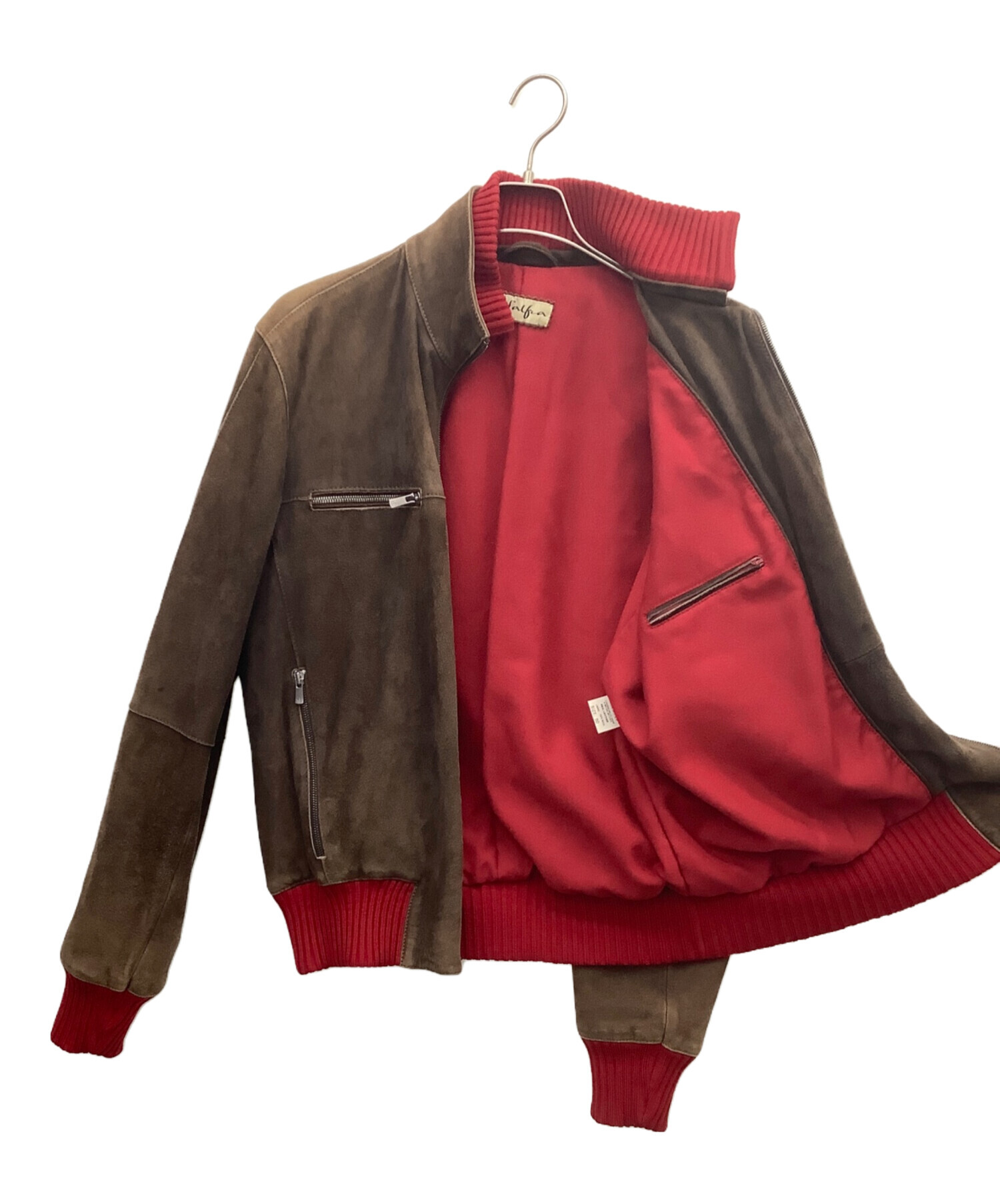 中古・古着通販】Salfra (サルフラ) スウェードジャケット ブラウン