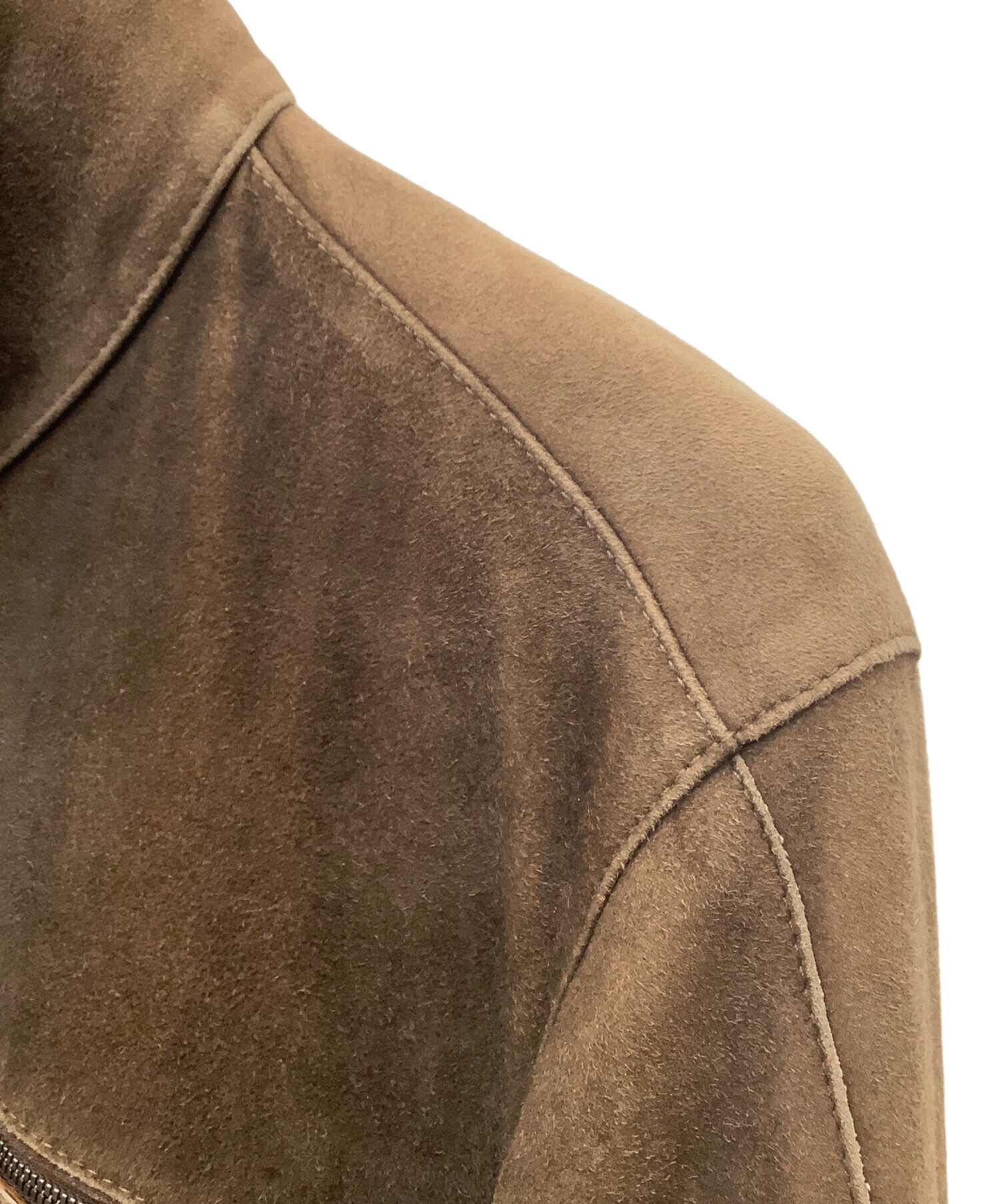 中古・古着通販】Salfra (サルフラ) スウェードジャケット ブラウン