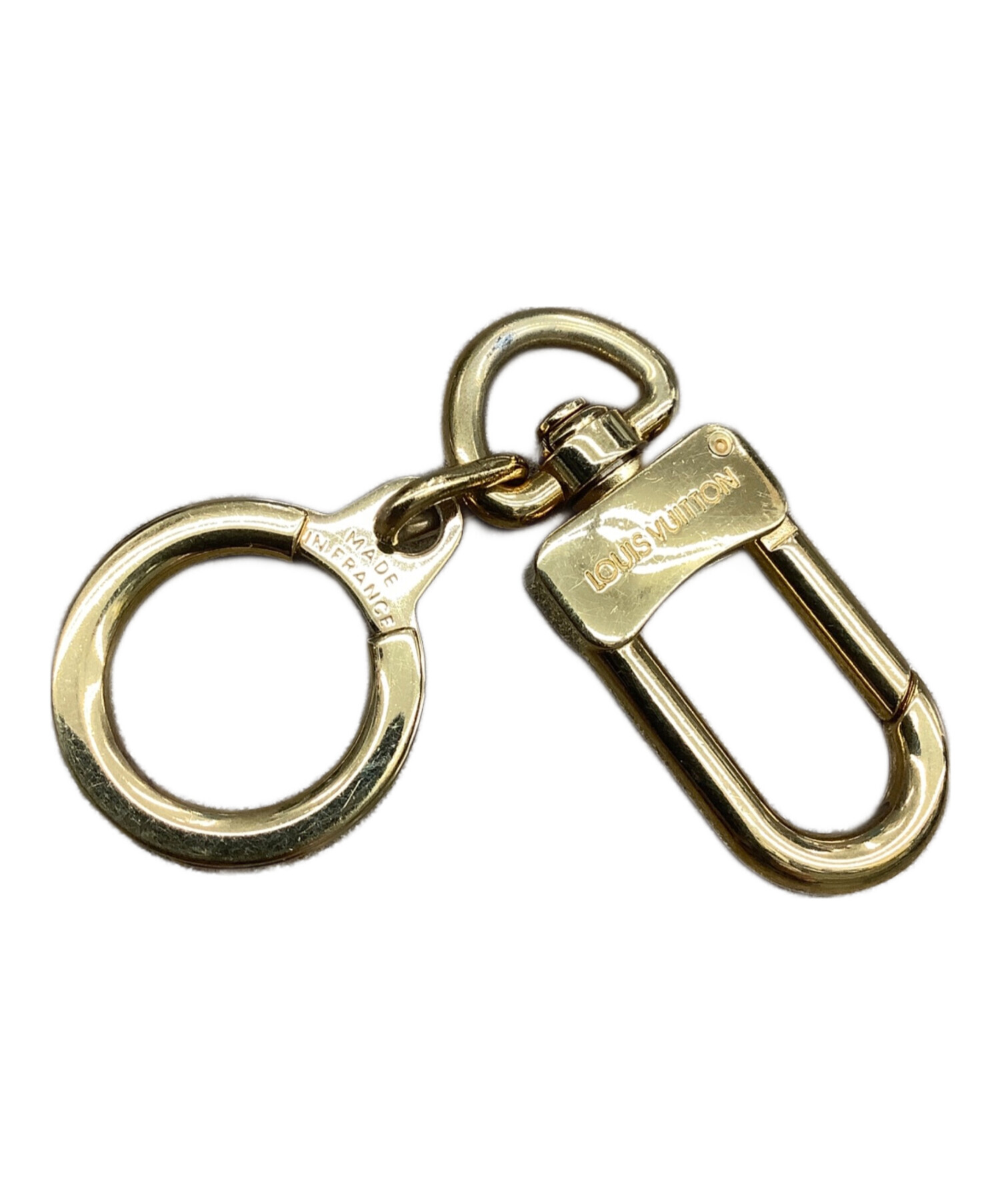 ヴィトン LOUIS VUITTON アノクレ キーリング ゴールド M62694 ヴィトン LOUIS VUITTON アノクレ キーリング ゴールド M62694