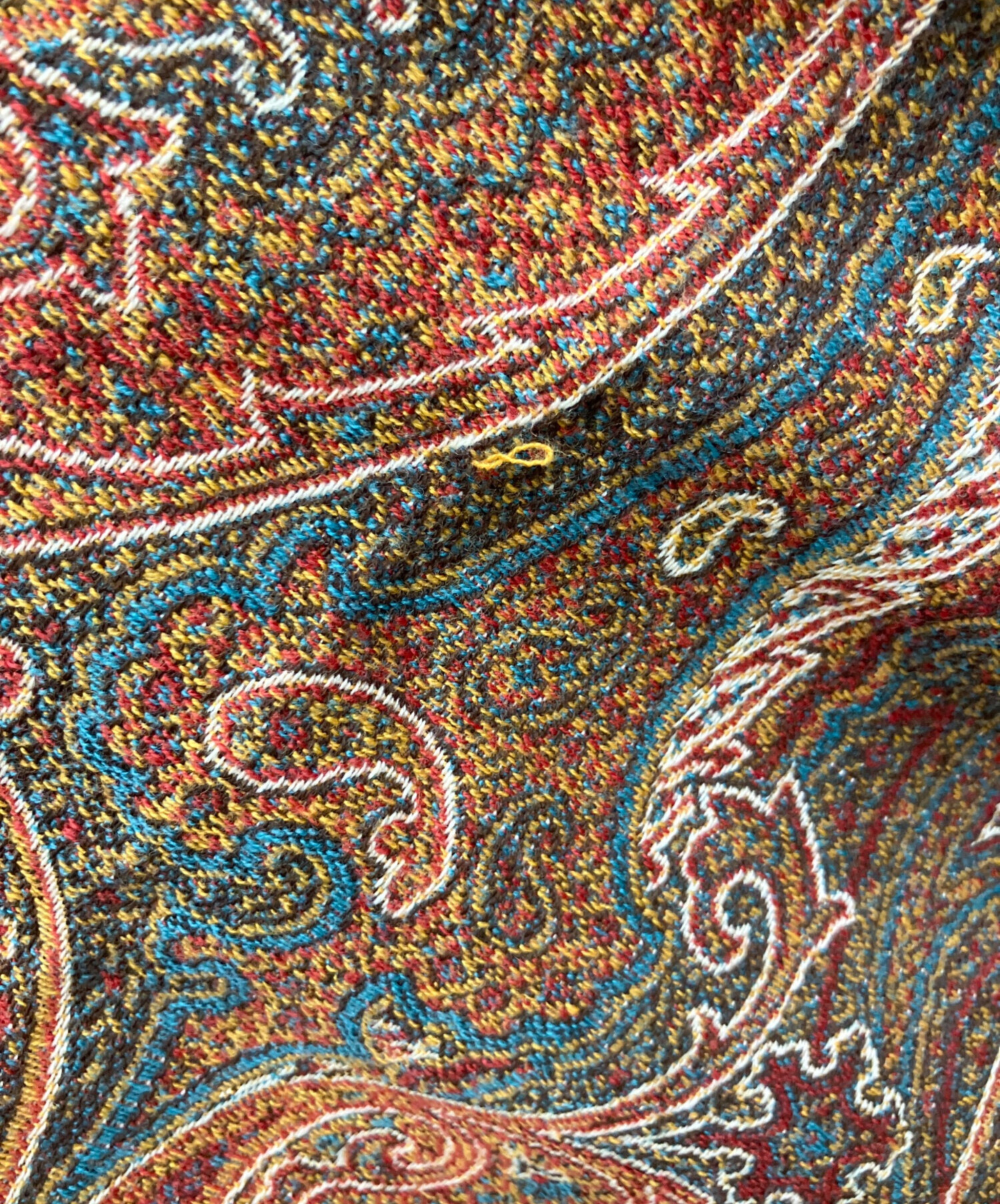 中古・古着通販】ETRO (エトロ) 大判ストール ブラウン｜ブランド