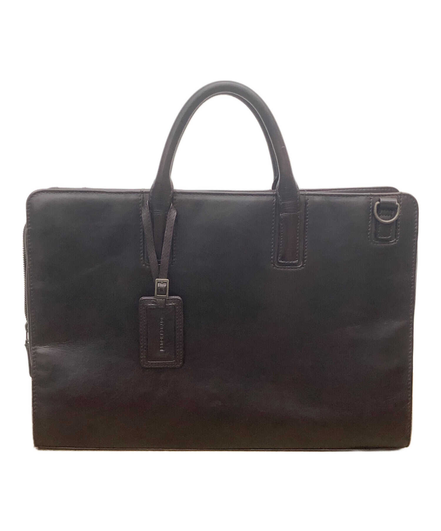 中古・古着通販】MOTHERHOUSE (マザーハウス) ビジネスバッグ ブラウン