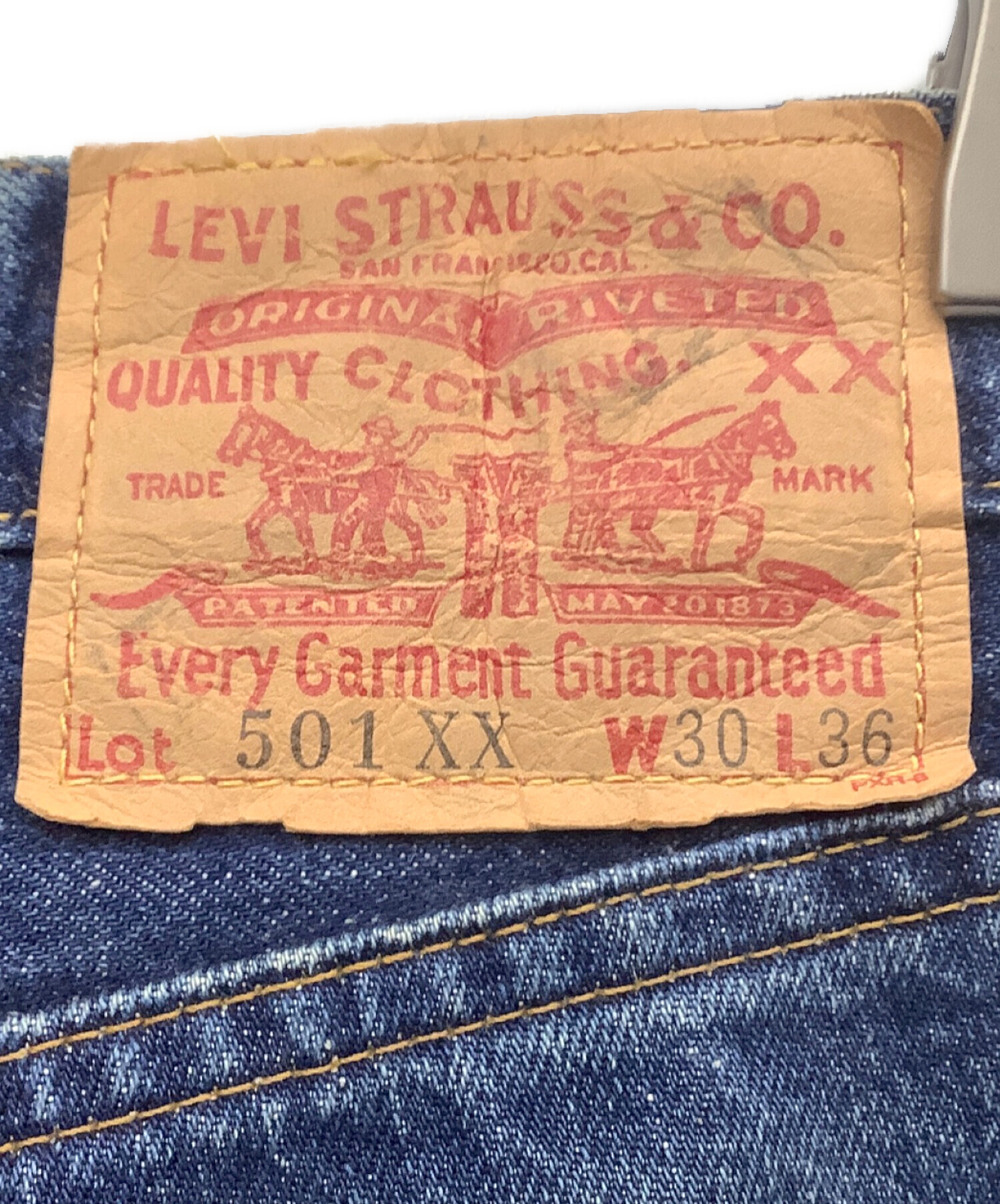 中古・古着通販】LEVI'S (リーバイス) 501XXデニムパンツ サイズ