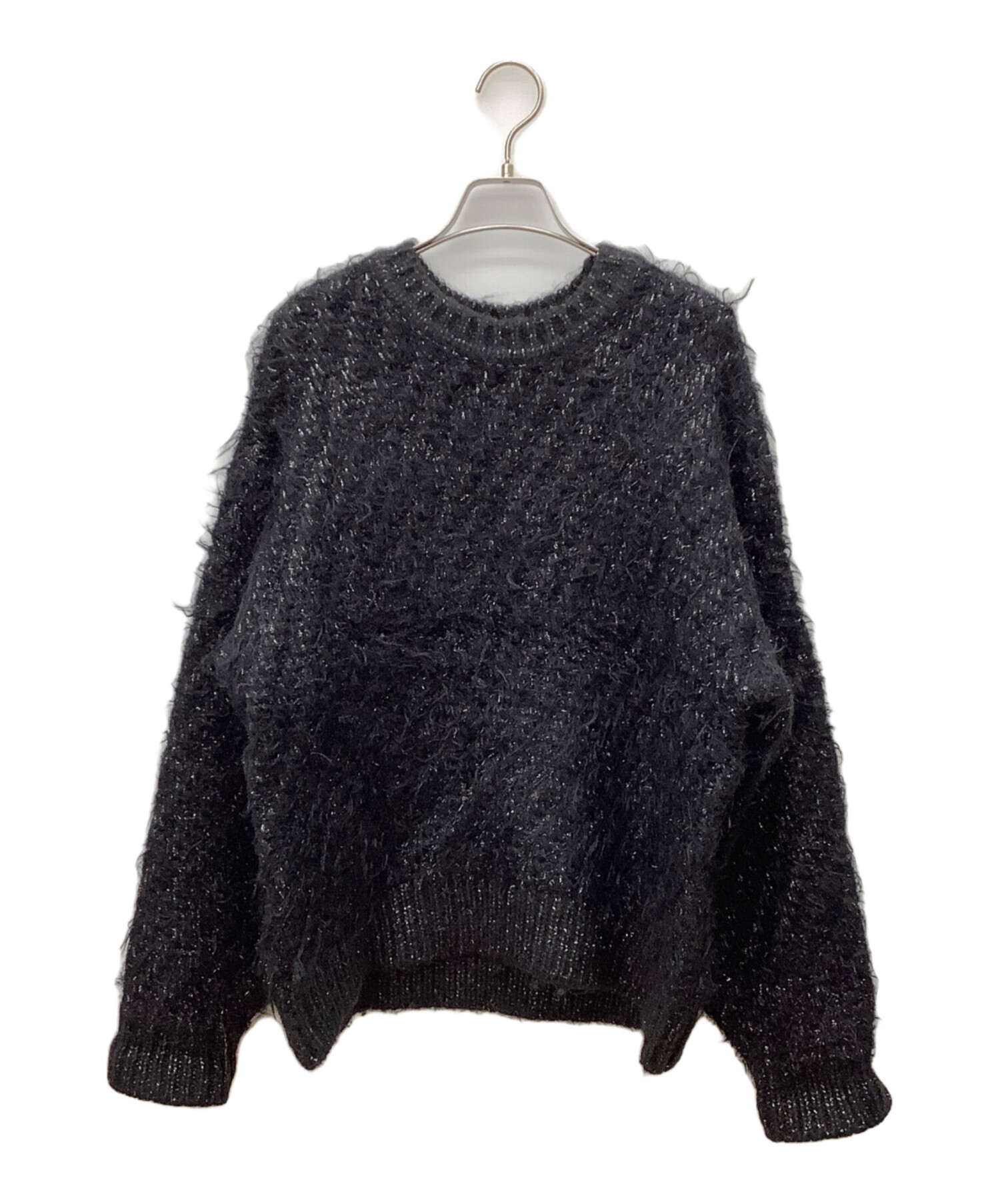 中古・古着通販】Gypsohila (ジプソフィア) Feather Glitter Knit 