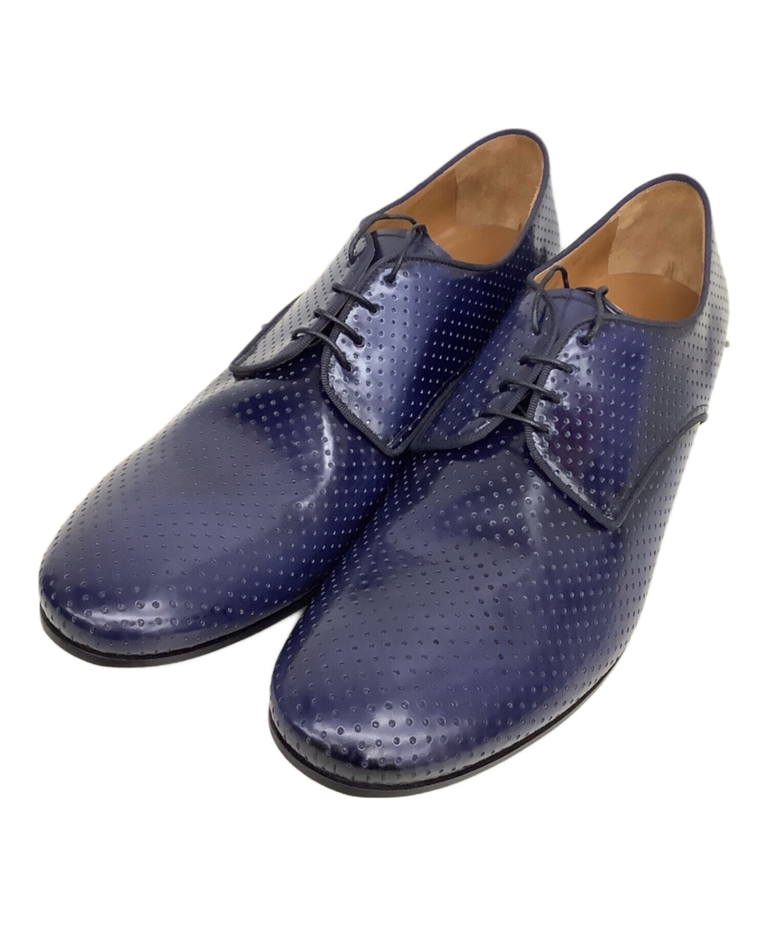プレミアータレザーシューズ　PREMIATA サイズ8 ANILIN 美品 中古・古着通販】PREMIATA (プレミアータ) レザーシューズ ネイビー