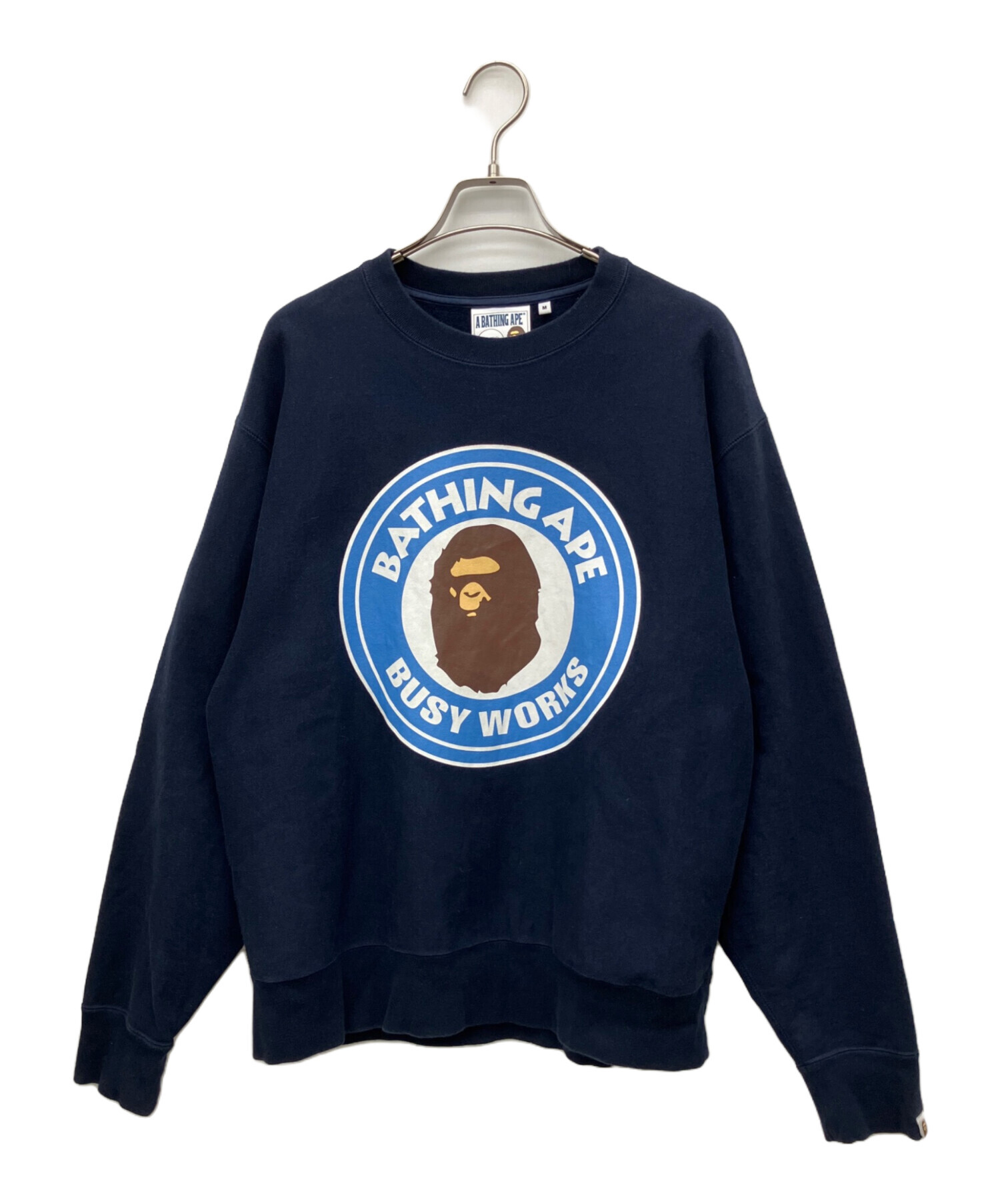 中古・古着通販】A BATHING APE (ア ベイシング エイプ) クルーネック 